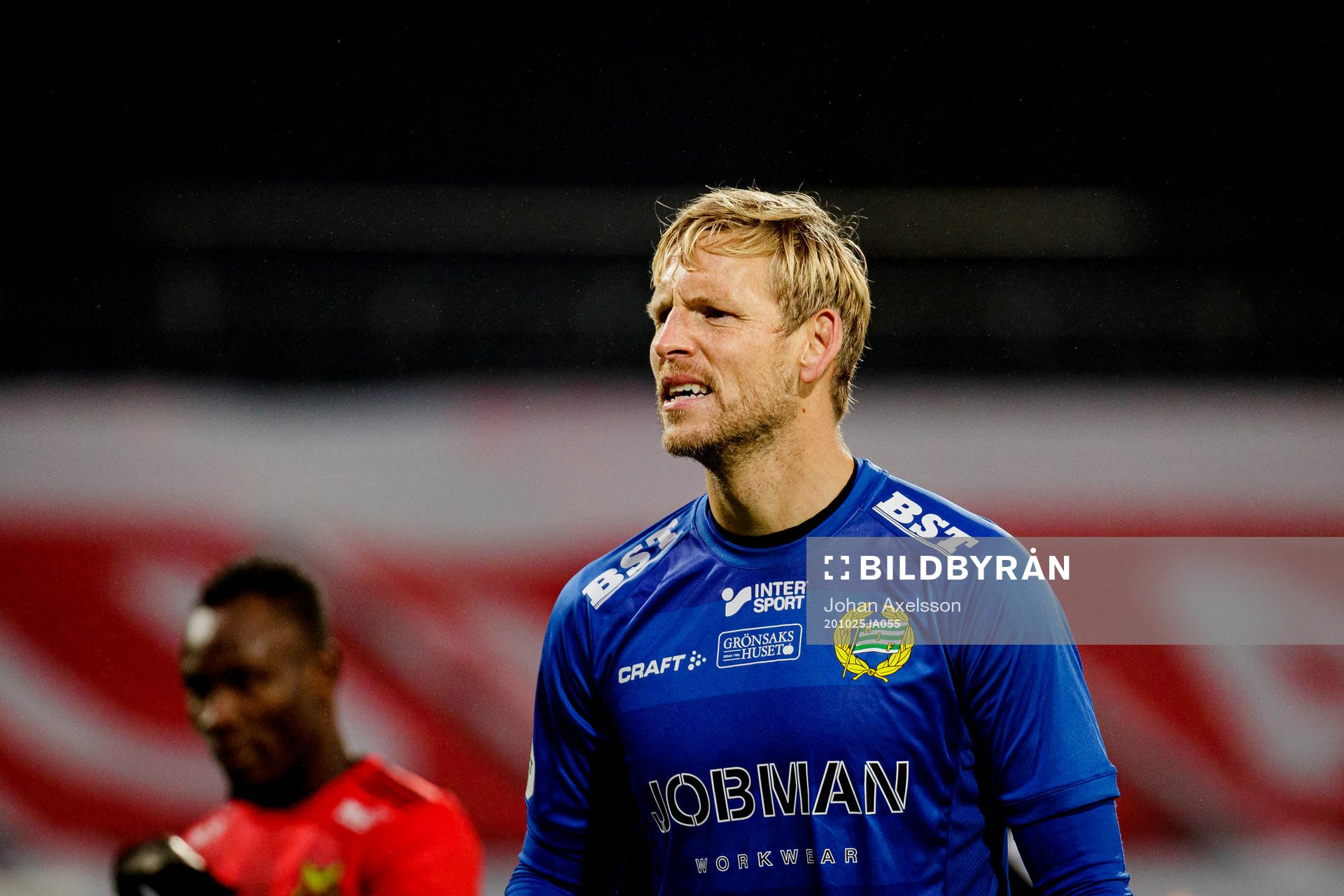 Hammarbys målvakt David Ousted