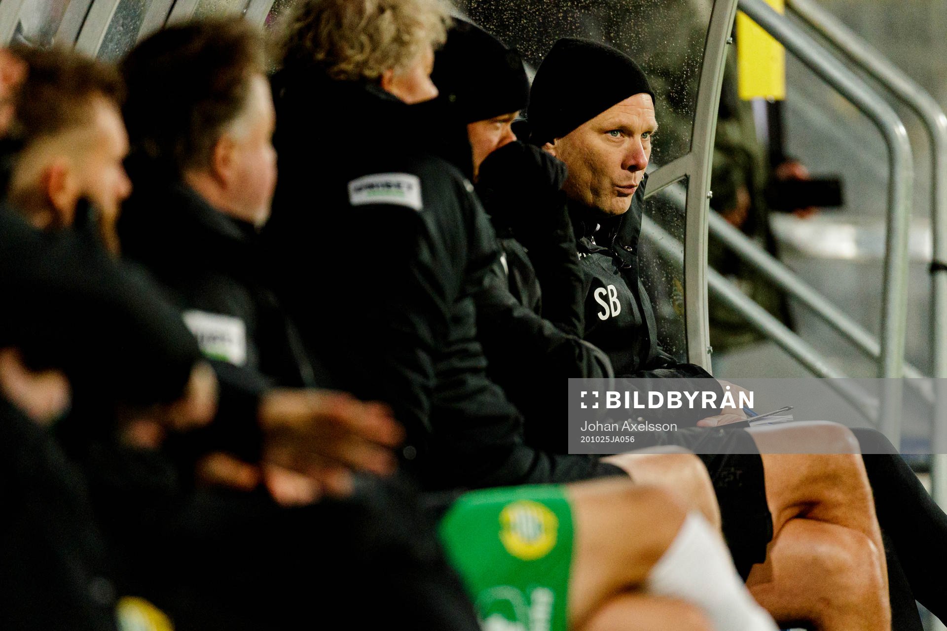 Hammarbys tränare Stefan Billborn