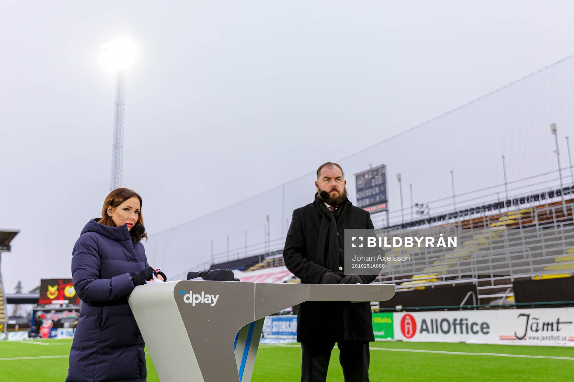 Dplays studio med Camilla Nordlund och Alexander Axén