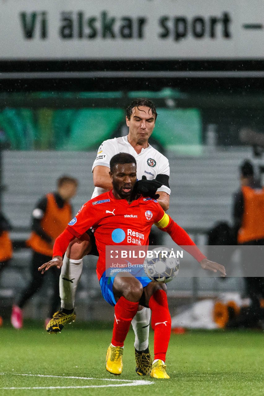 Helsingborgs Mohammed Abubakari och Örebros Nordin Gerzic
