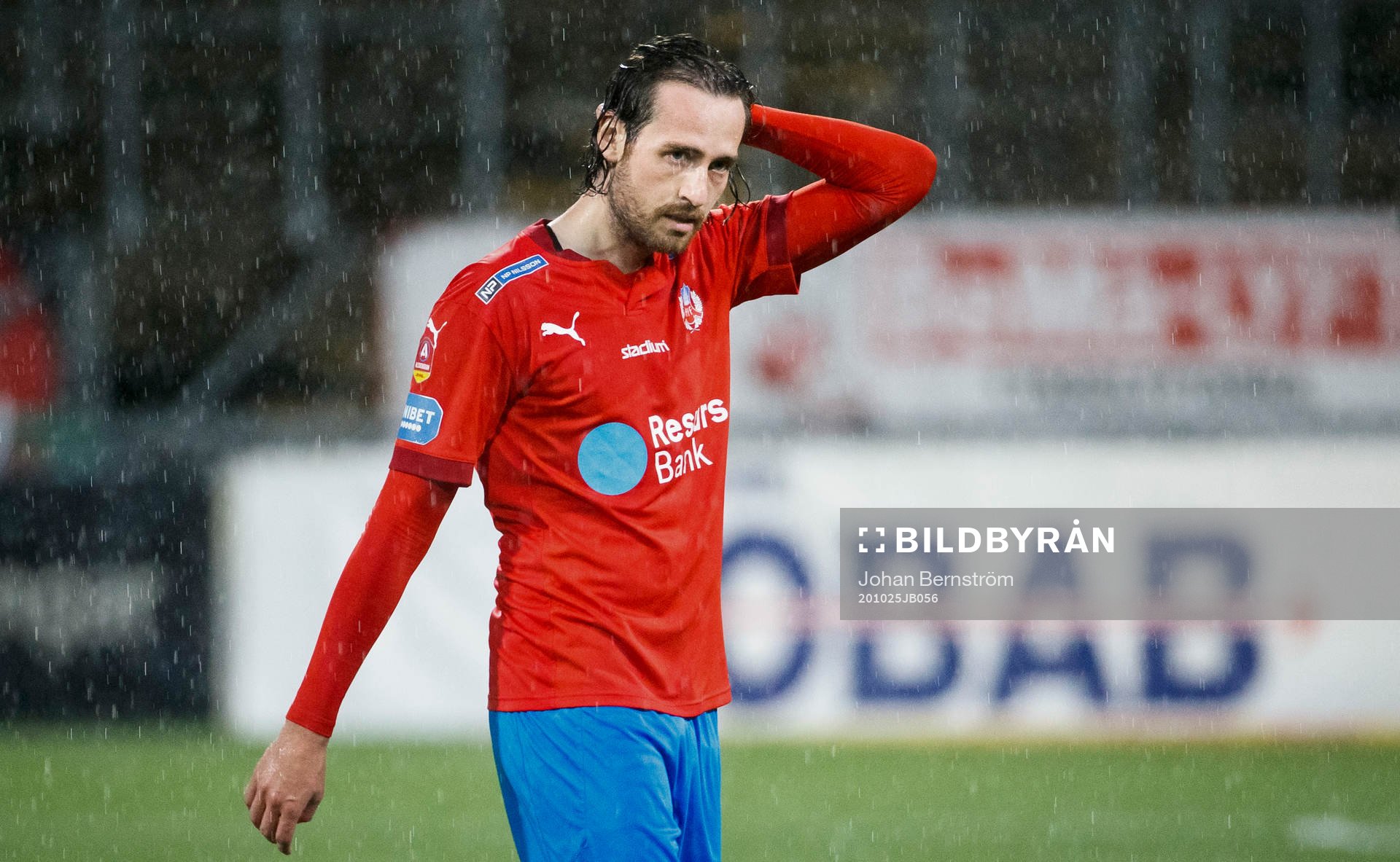 Helsingborgs Mikkel Diskerud deppar