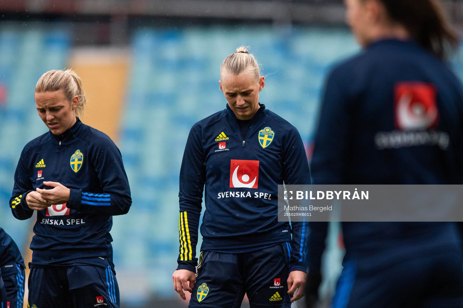 Mimmi Larsson and Stina Blackstenius