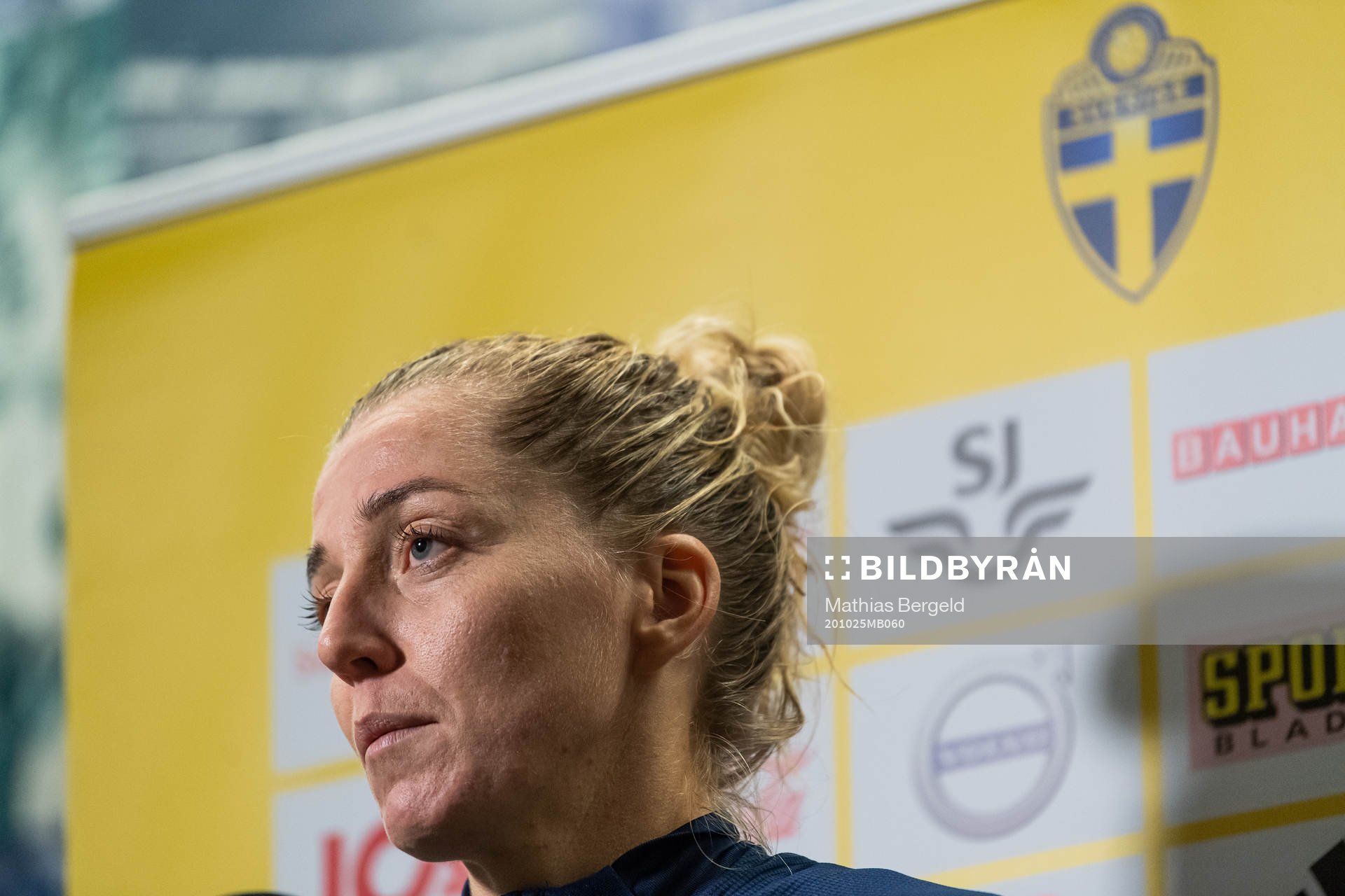 Linda Sembrant is interviewed