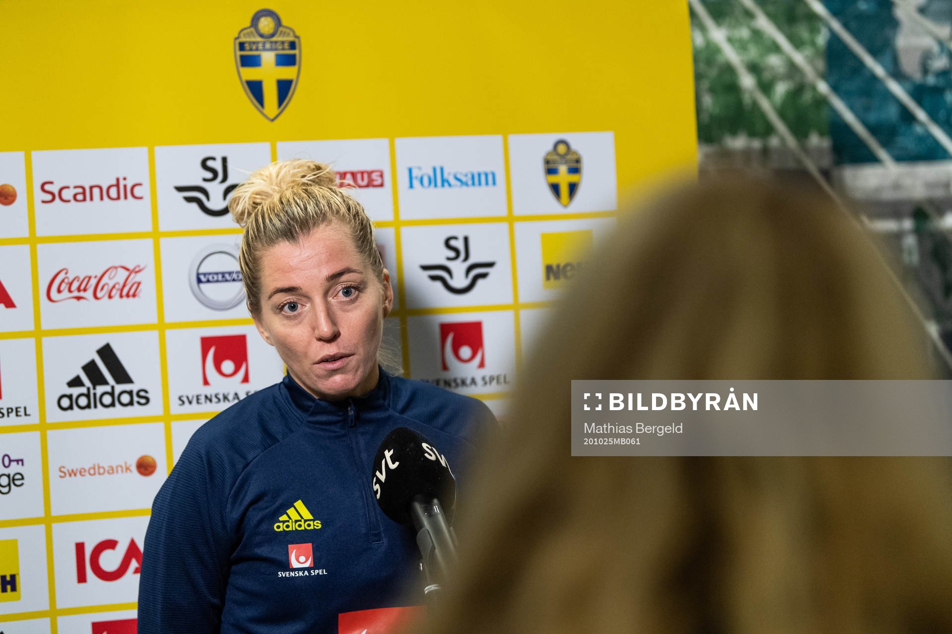Linda Sembrant is interviewed