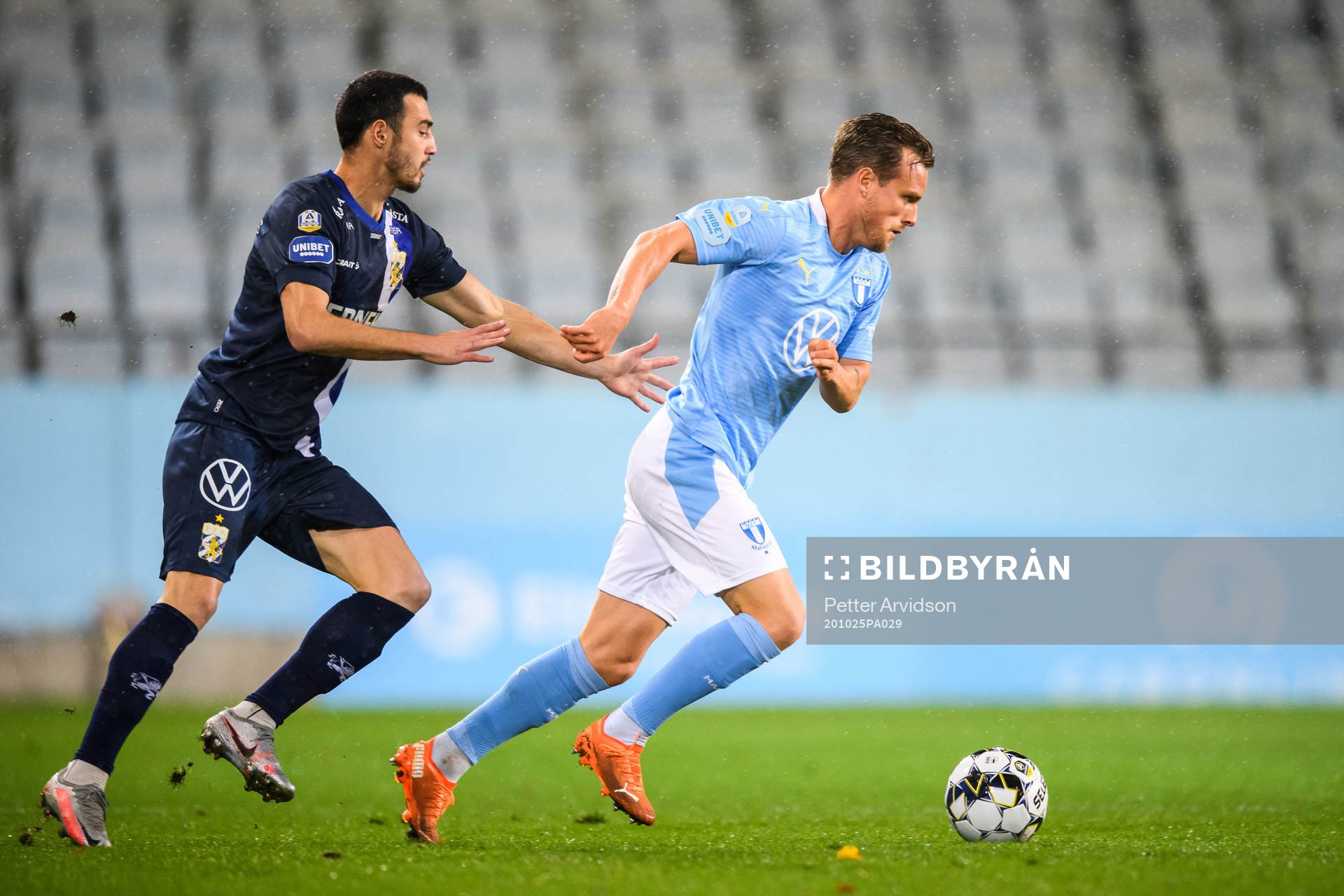 IFK Göteborg Giorgi Kharaishvili och Malmö FFs Eric