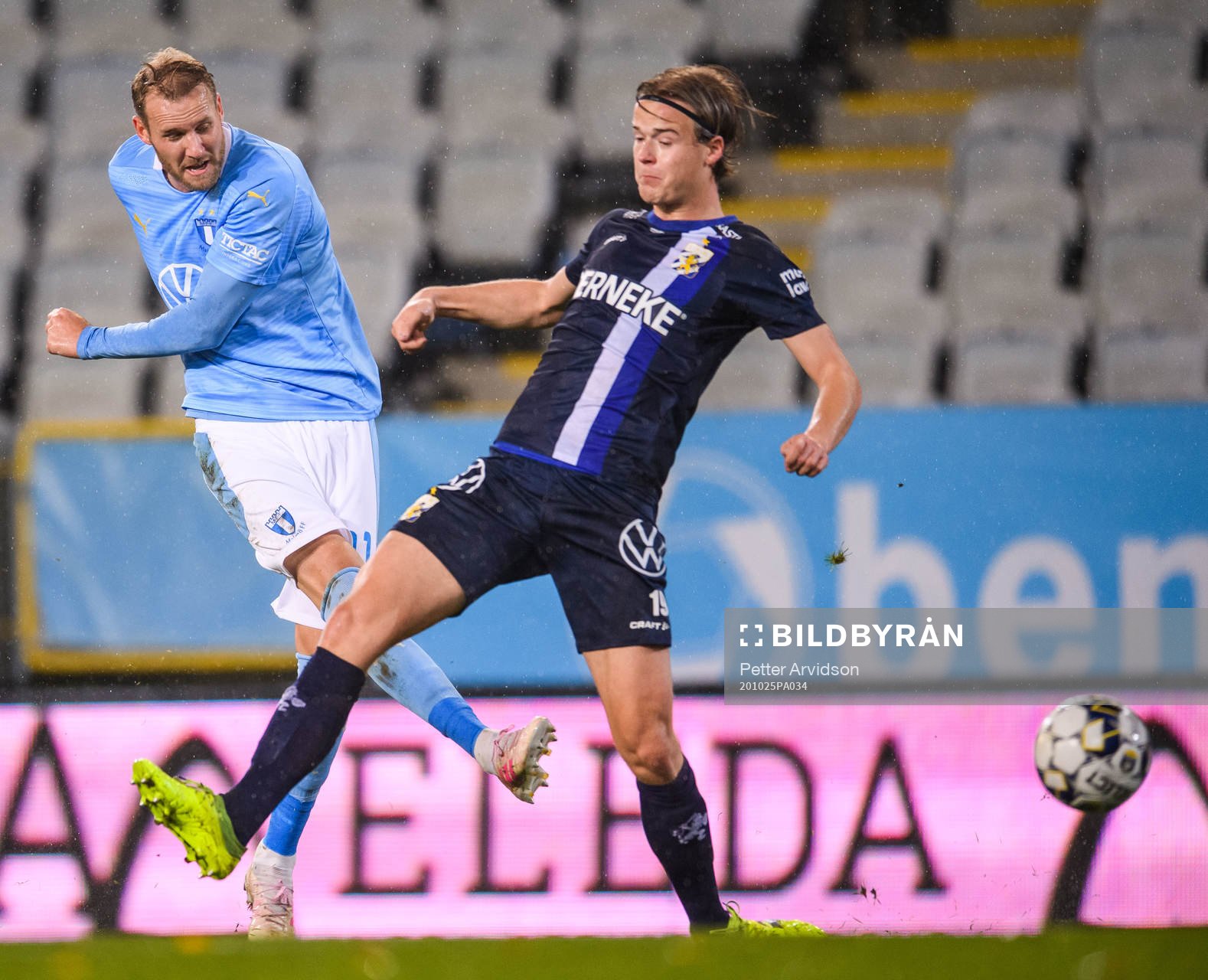 Malmö FFs Ola Toivonen och IFK Göteborg August Erlingmark