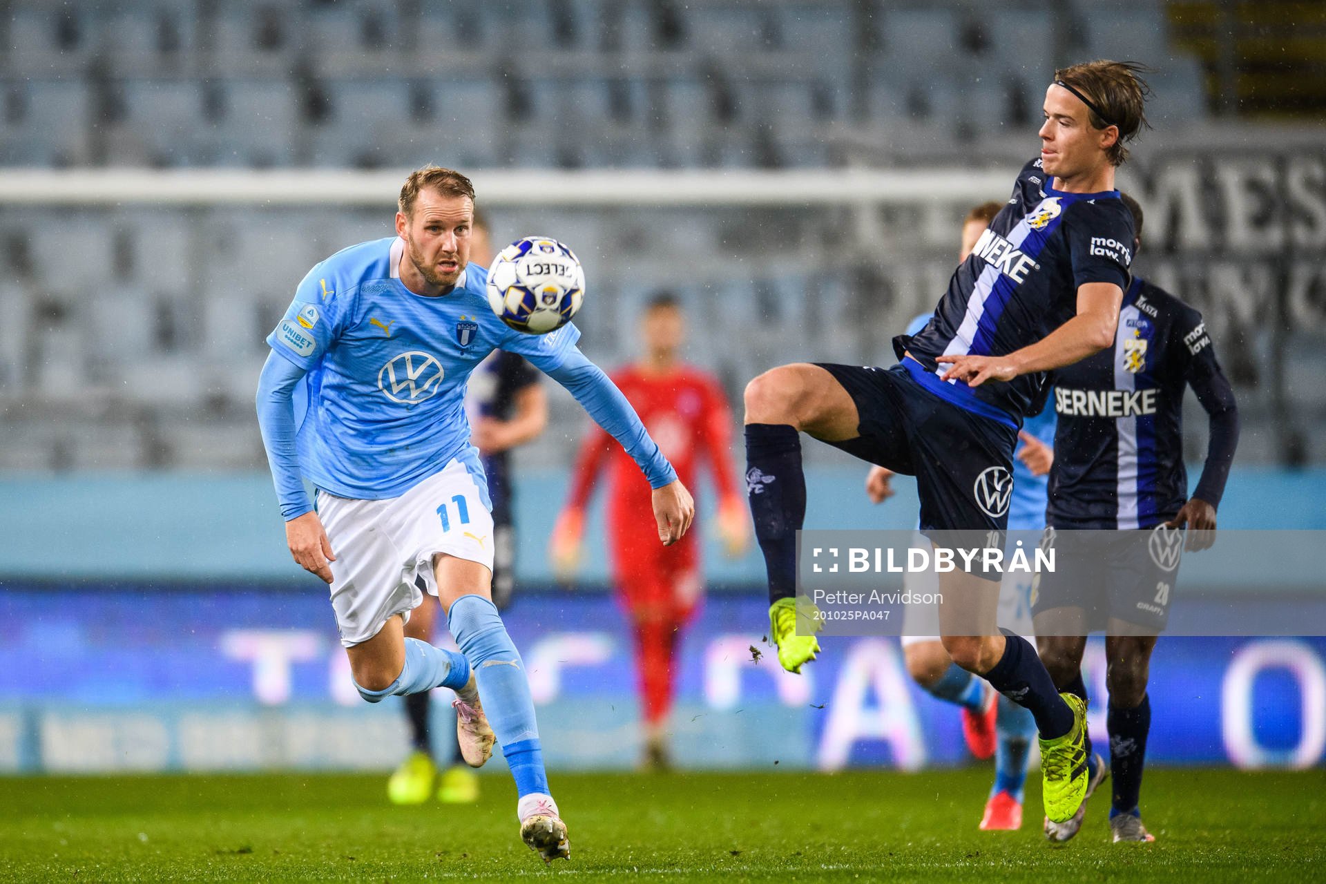 Malmö FFs Ola Toivonen och IFK Göteborg August Erlingmark