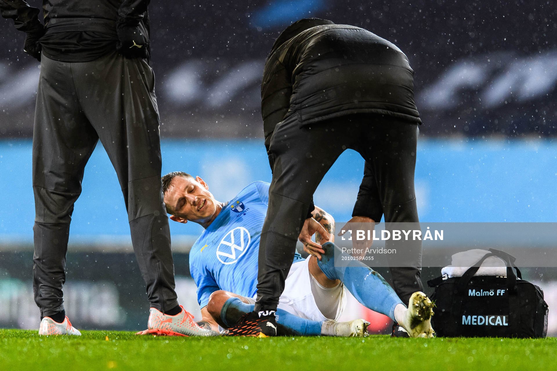 Malmö FFs Sören Rieks får vård