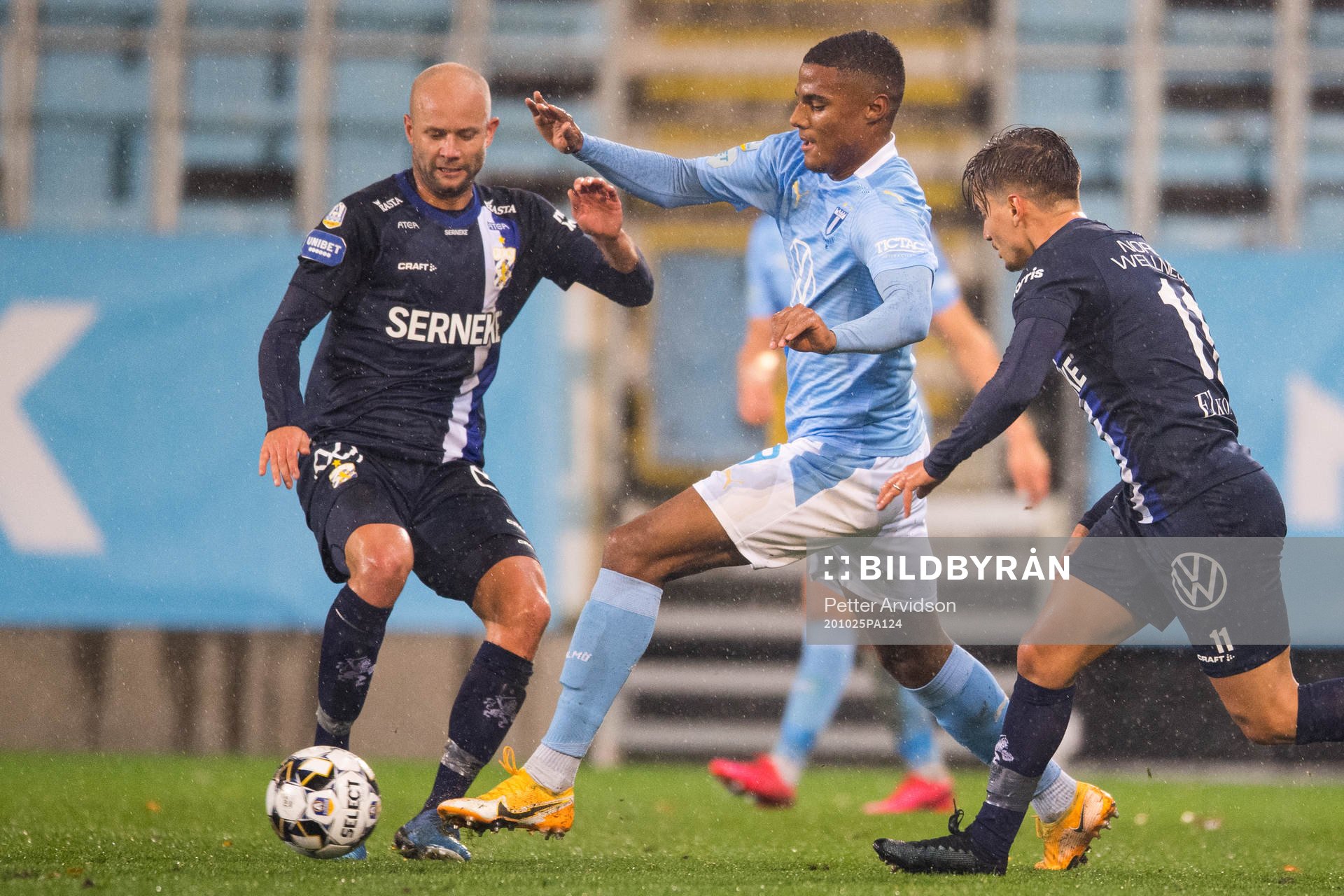 Malmö FFs Amin Sarr och IFK Göteborg Robin Söder