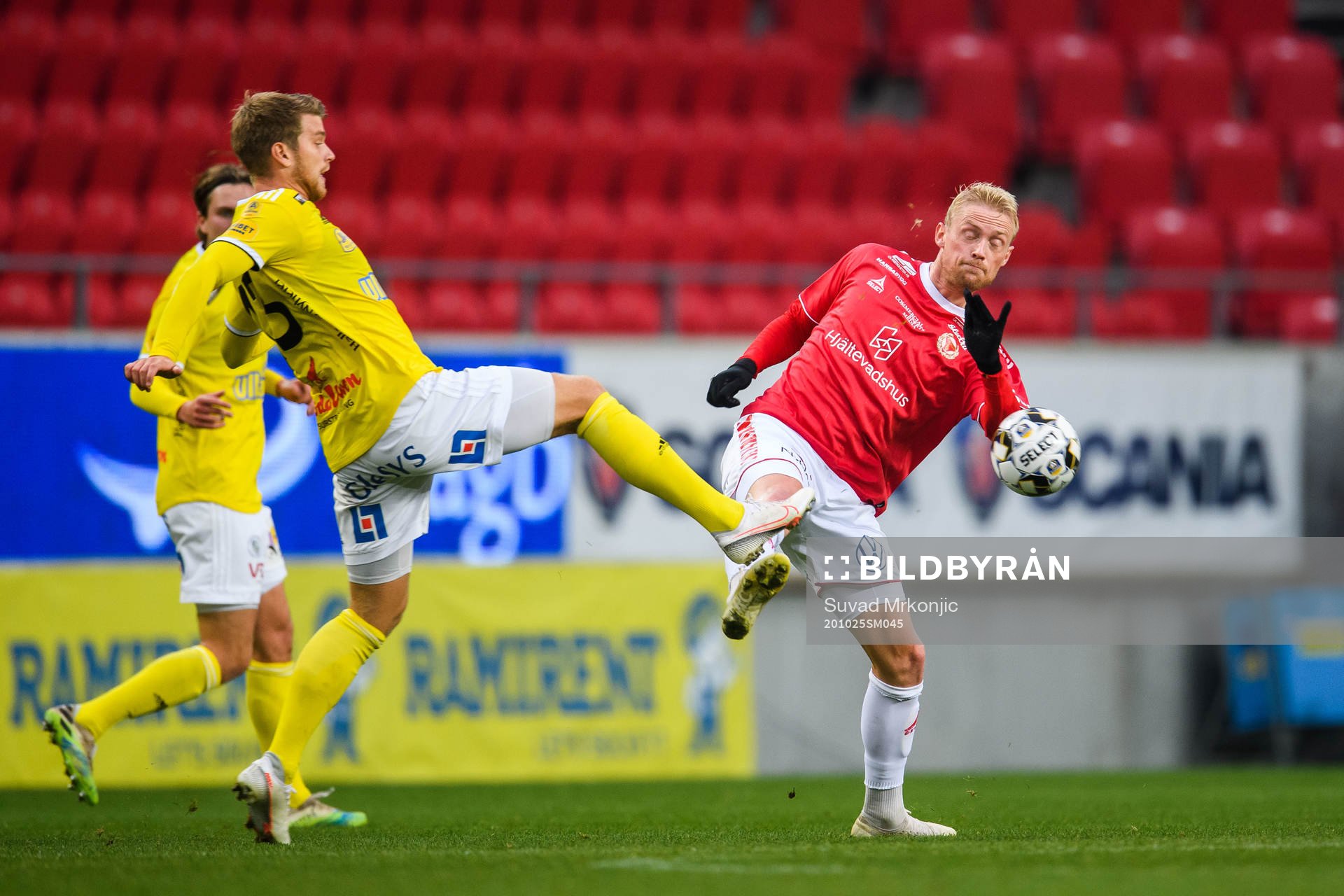 Kalmars Geir André Herrem och Falkenbergs Marcus Mathisen