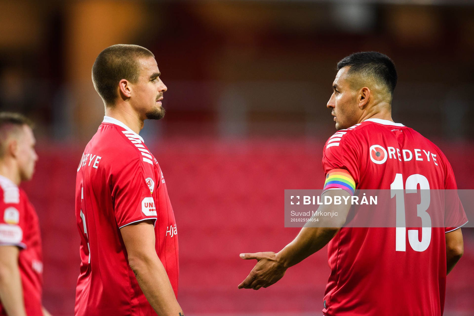 Kalmars Douglas Bergqvist och Emin Nouri deppar
