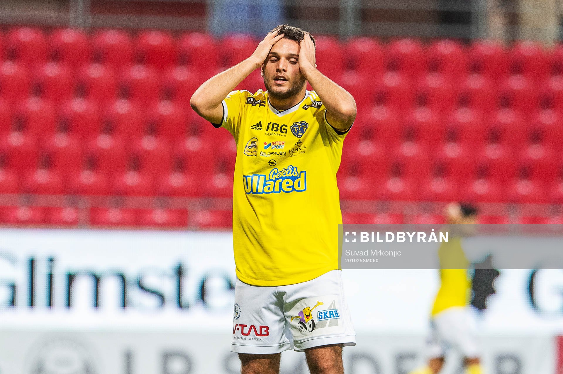 Falkenbergs Edi Sylisufaj deppar