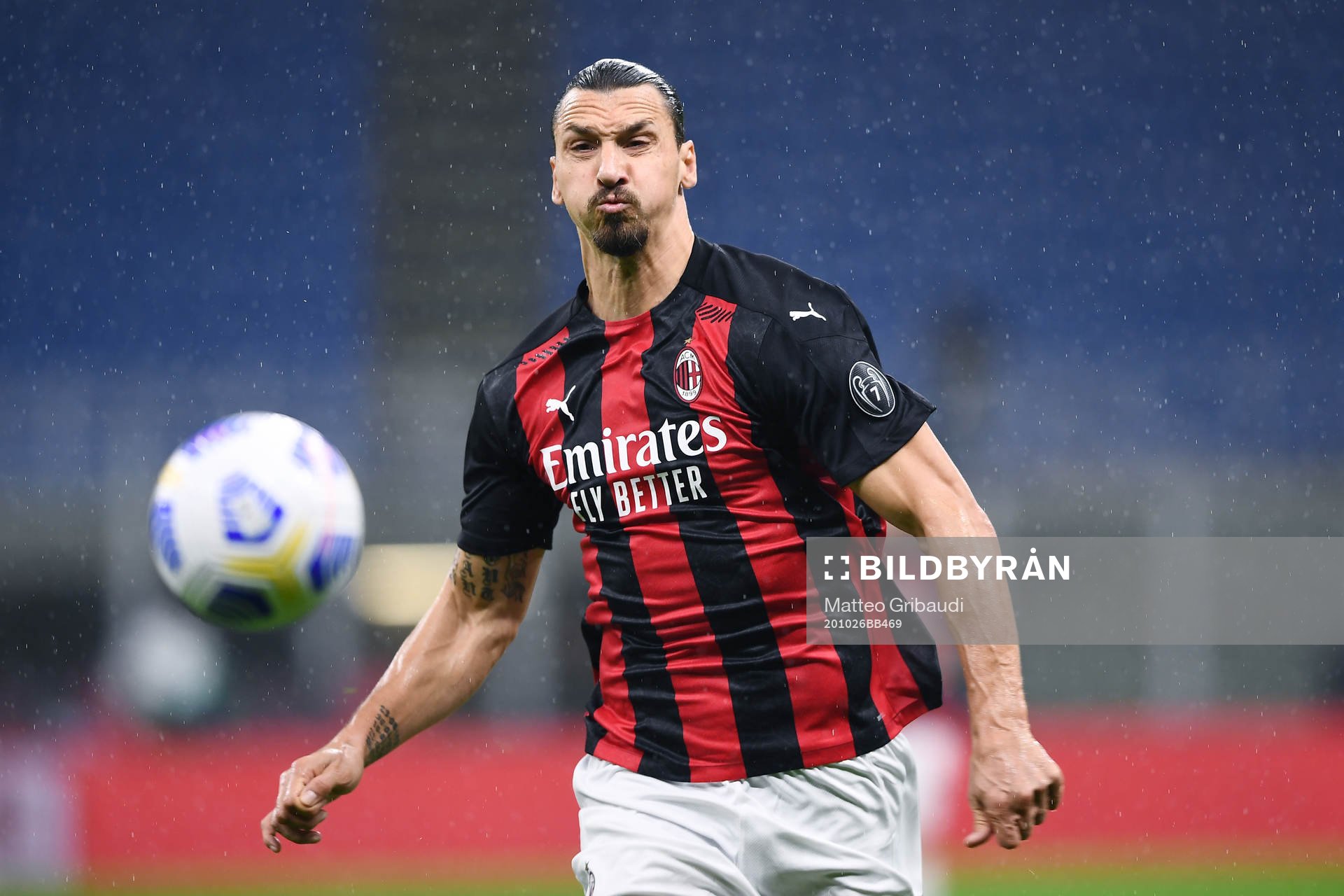 Zlatan Ibrahimovic of Milan