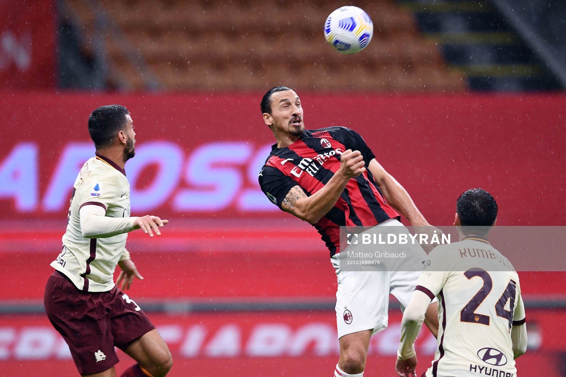 Zlatan Ibrahimovic of Milan