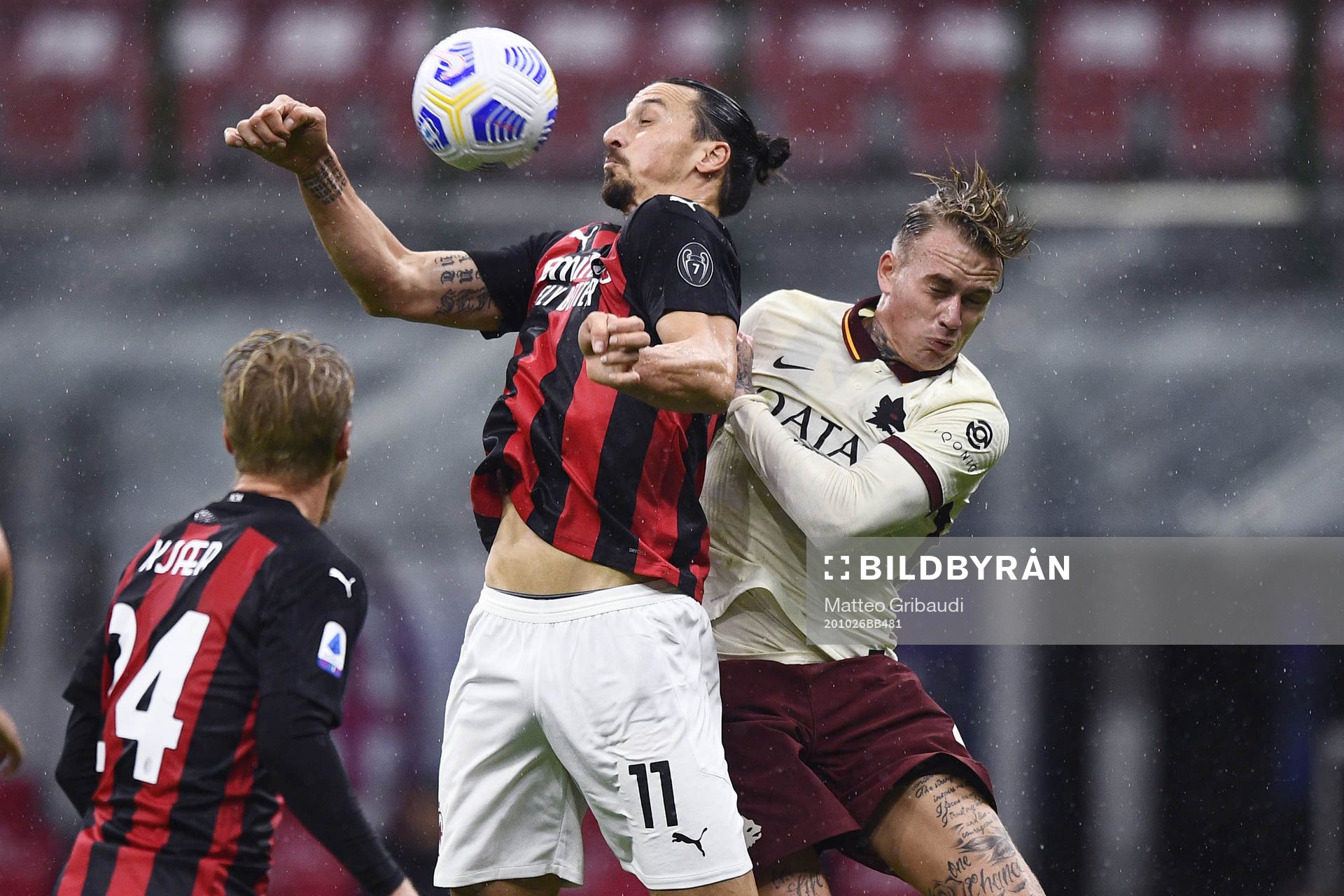 Zlatan Ibrahimovic of Milan