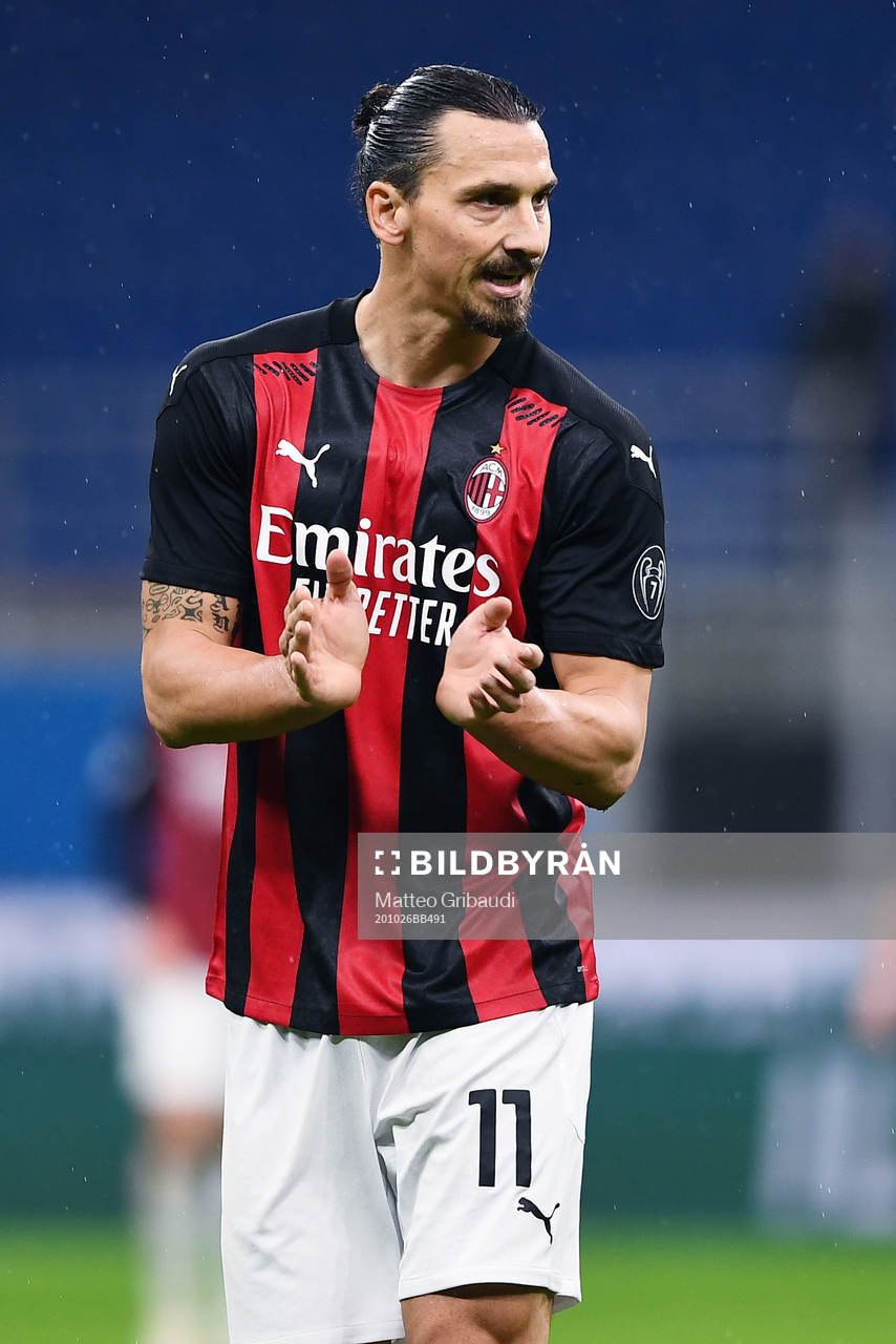 Zlatan Ibrahimovic of Milan