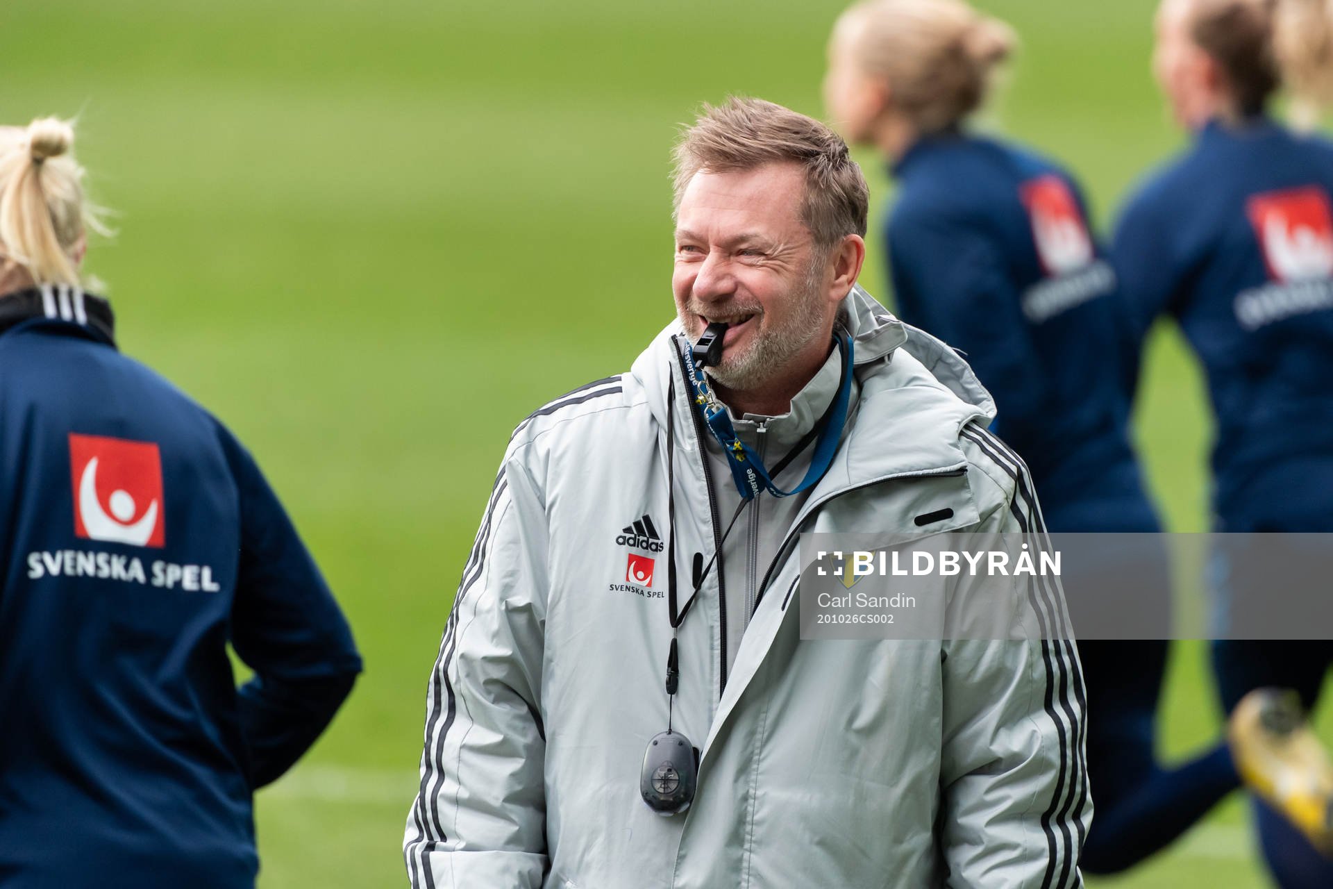Head coach Peter Gerhardsson