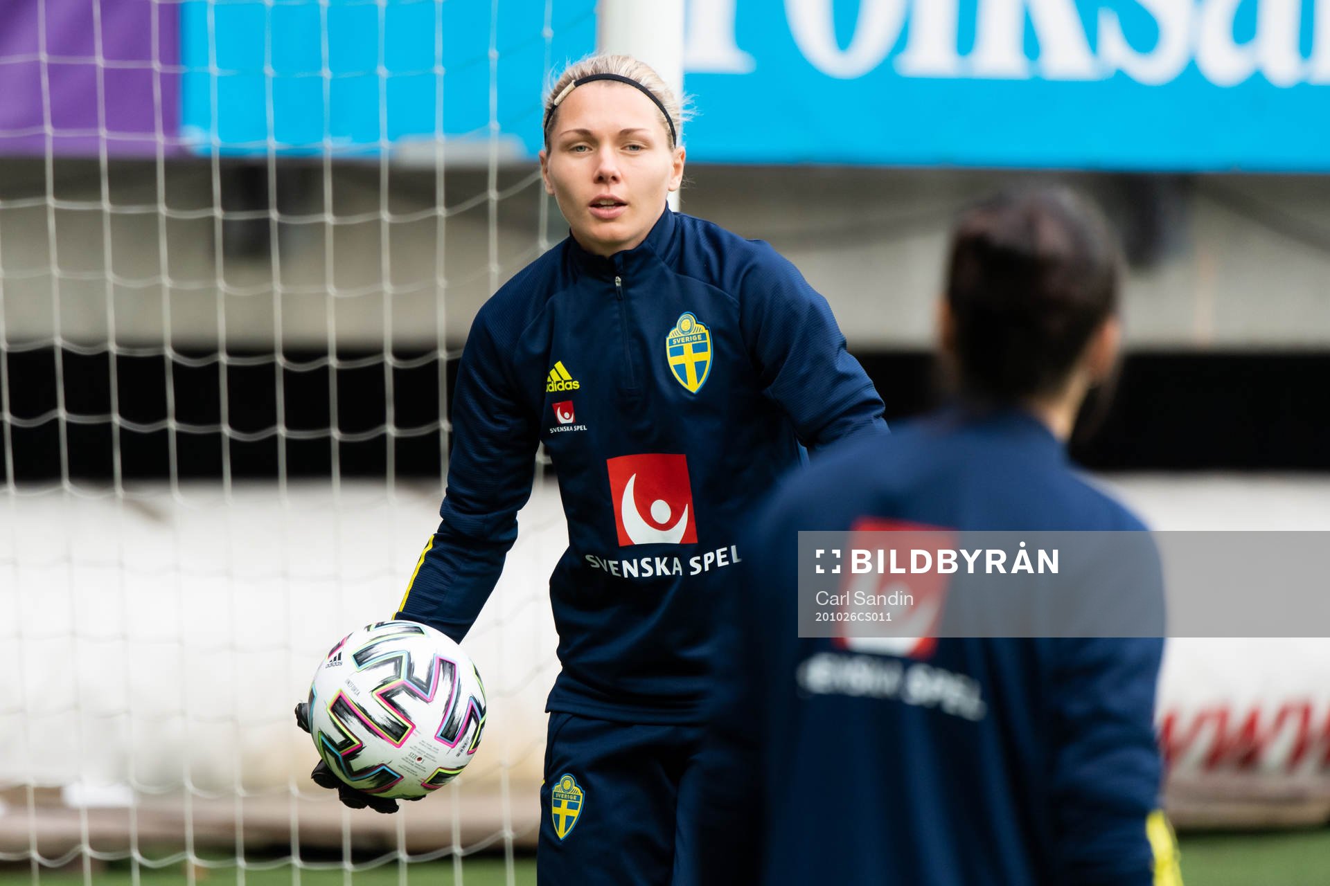 Goalkeeper Jennifer Falk