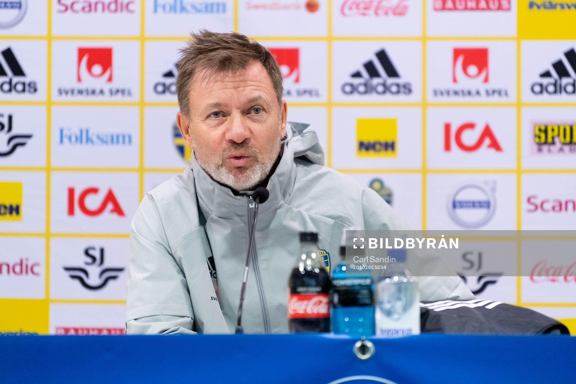 Head coach Peter Gerhardsson