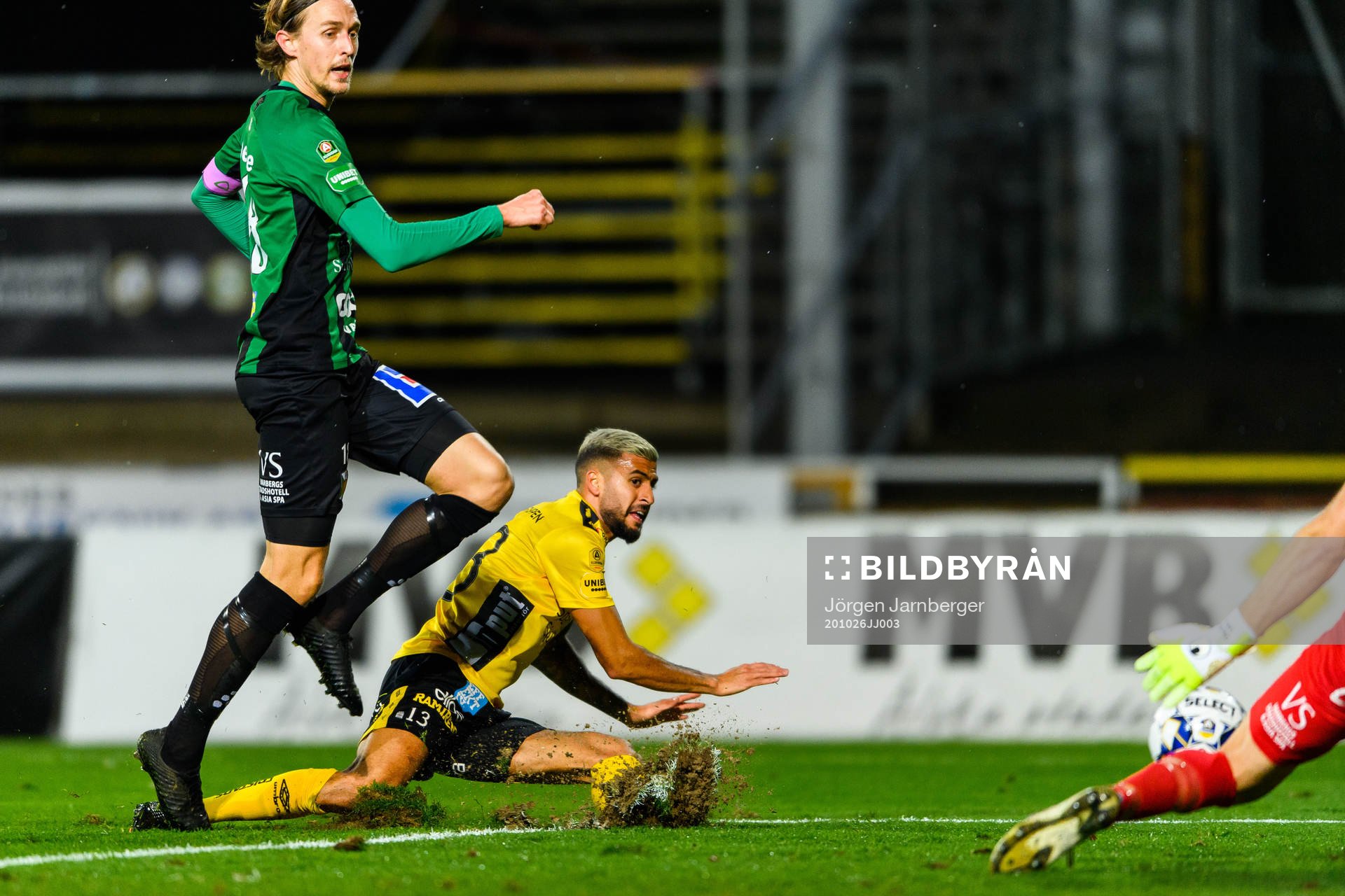 Elfsborgs Rami Kaib och Varbergs Joakim Lindner