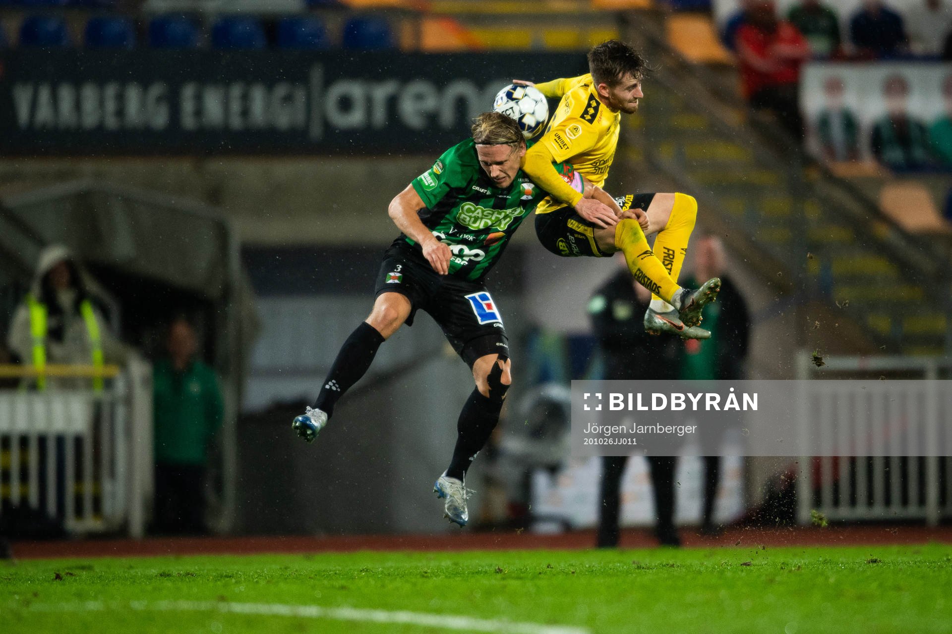 Varbergs Hampus Zachrisson och Elfsborgs Rasmus Alm