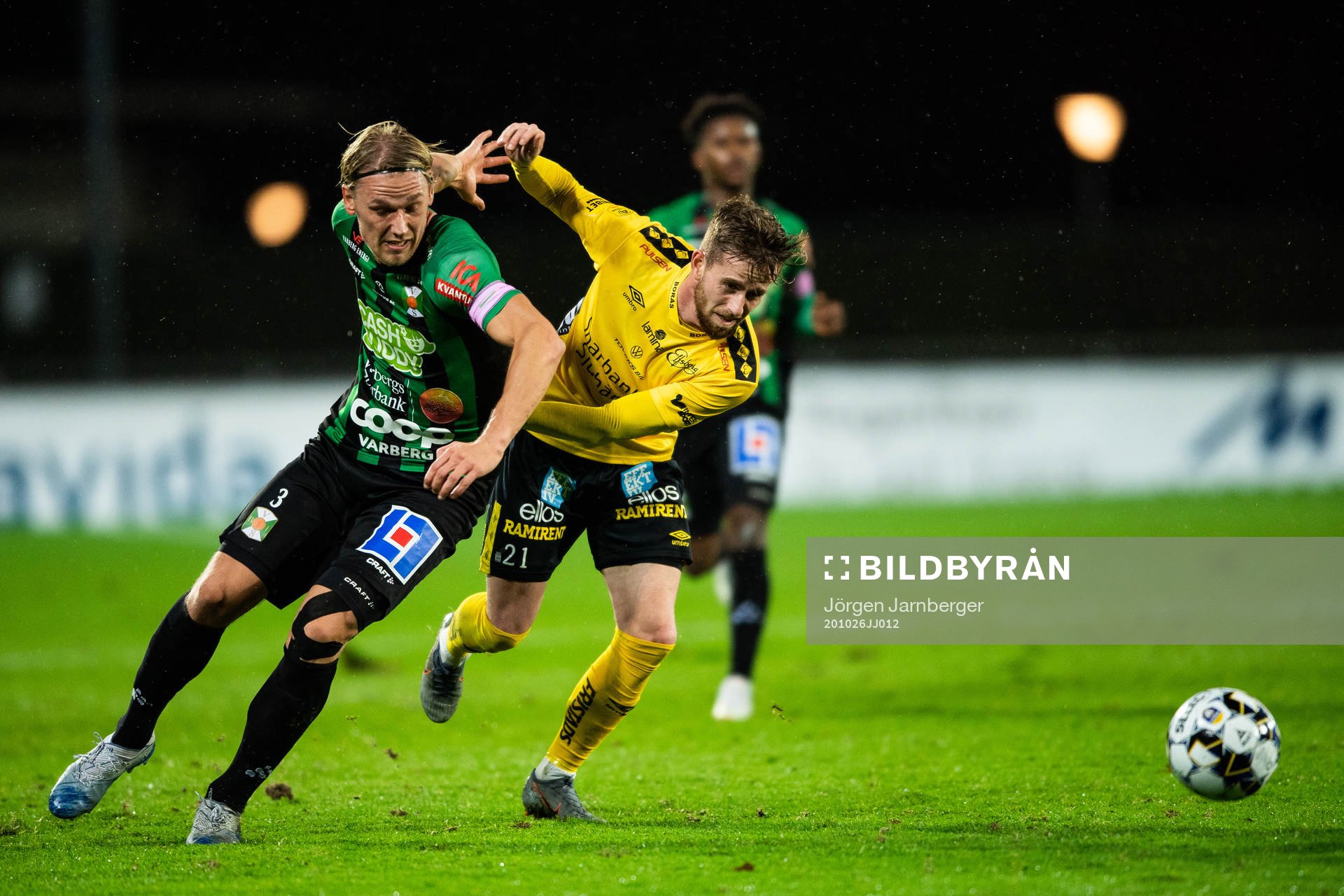 Varbergs Hampus Zachrisson och Elfsborgs Rasmus Alm