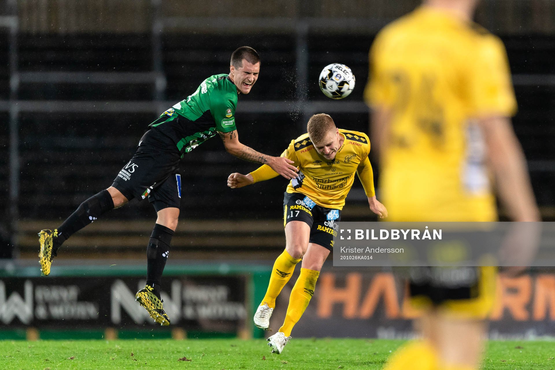 Varbergs Jon Birkfeldt och Elfsborgs Per Frick