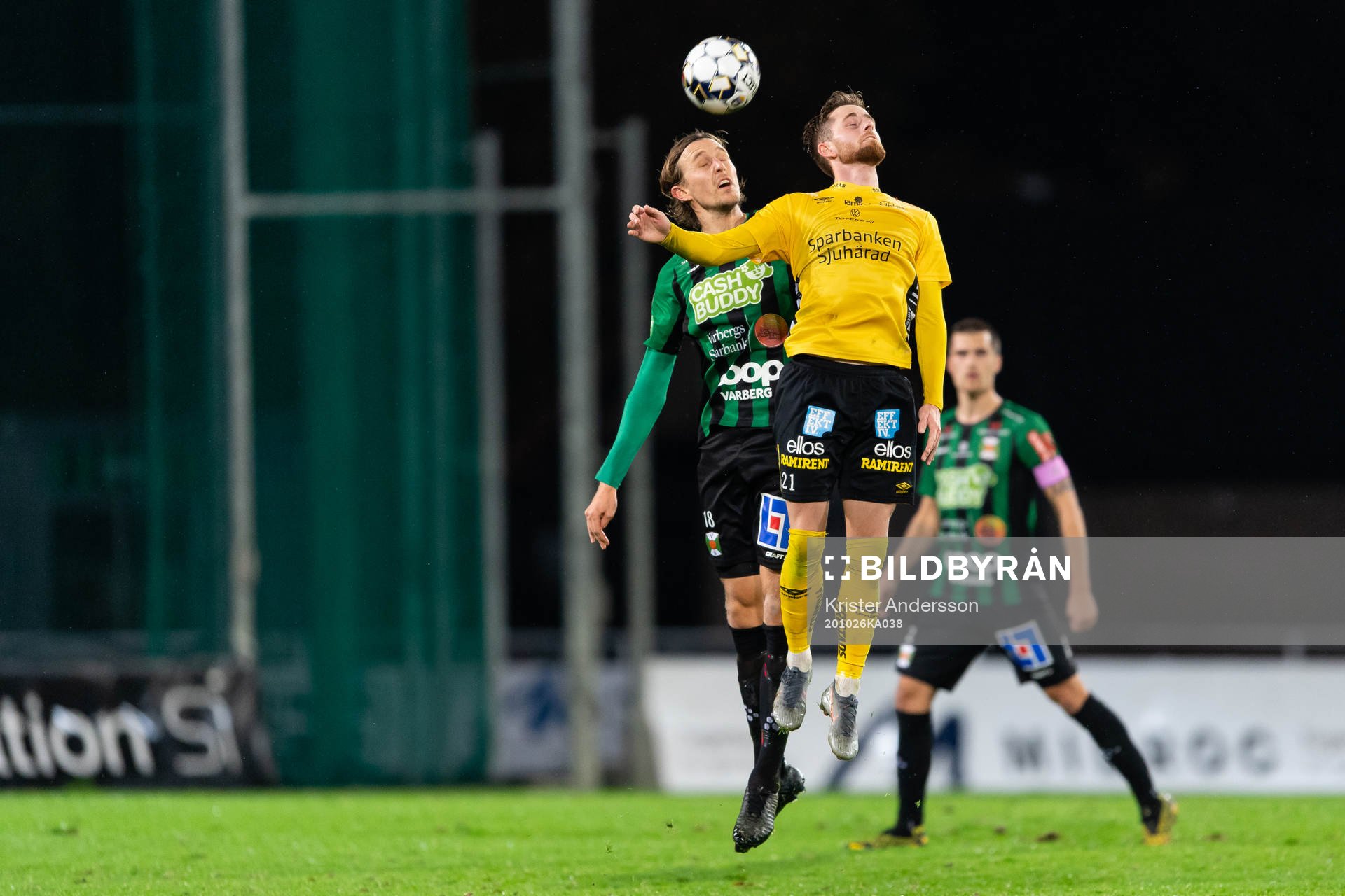 Varbergs Joakim Lindner och Elfsborgs Rasmus Alm