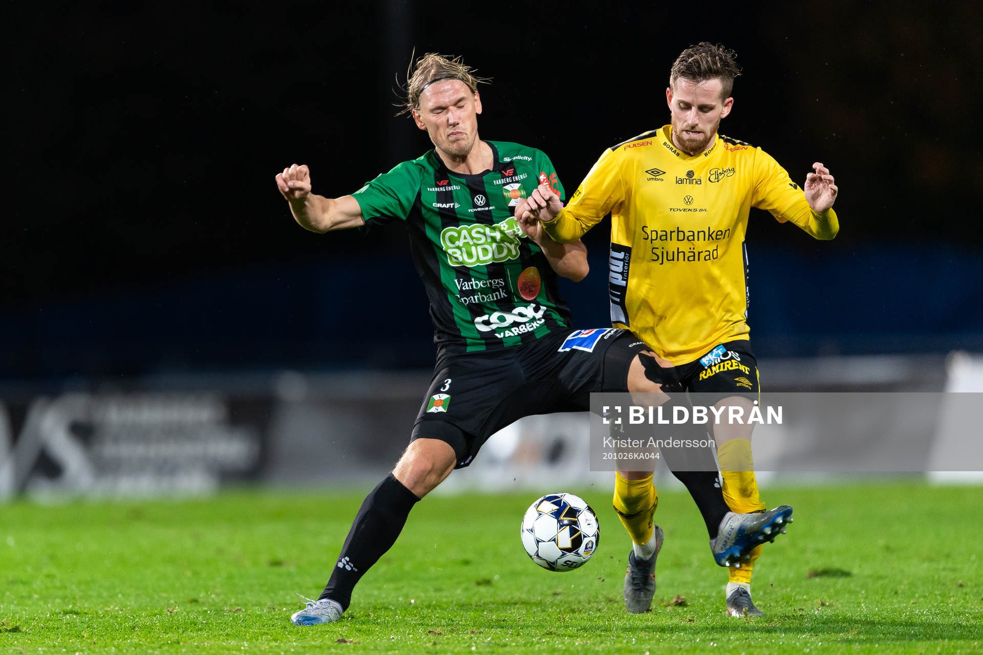 Varbergs Hampus Zachrisson och Elfsborgs Rasmus Alm