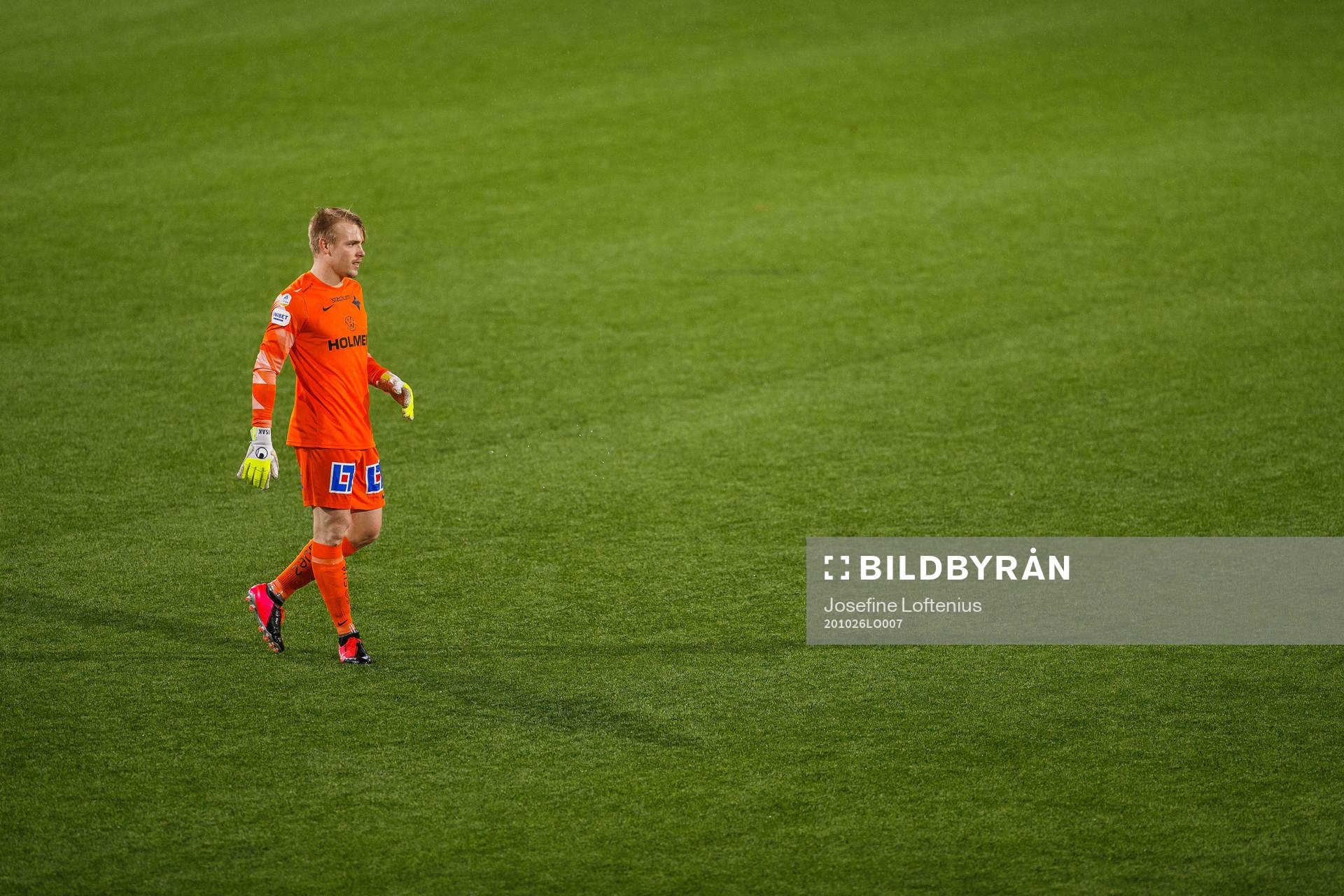 IFK Norrköpings målvakt Isak Pettersson