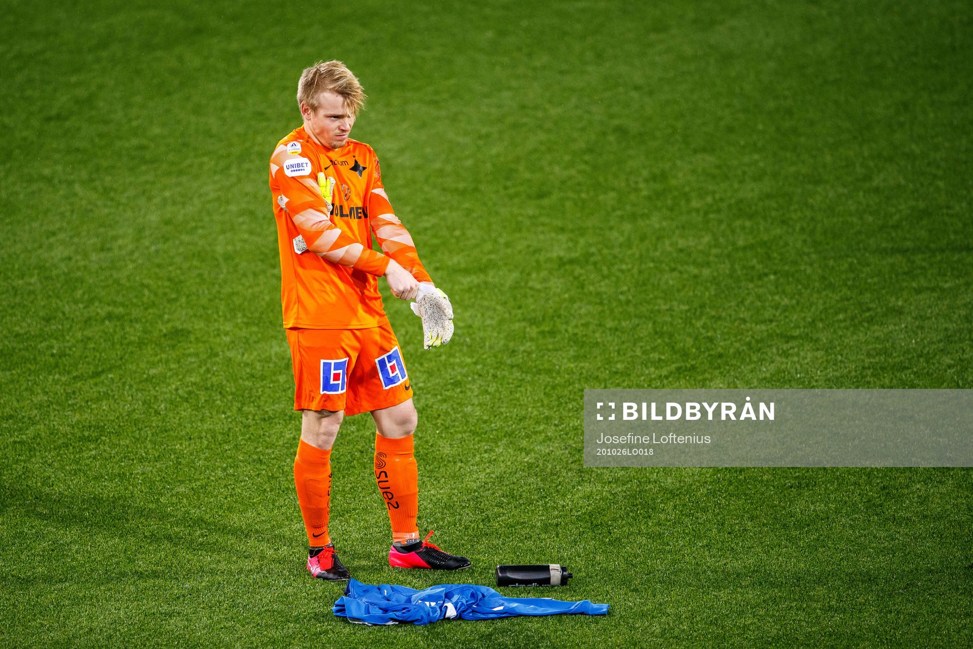IFK Norrköpings målvakt Isak Pettersson