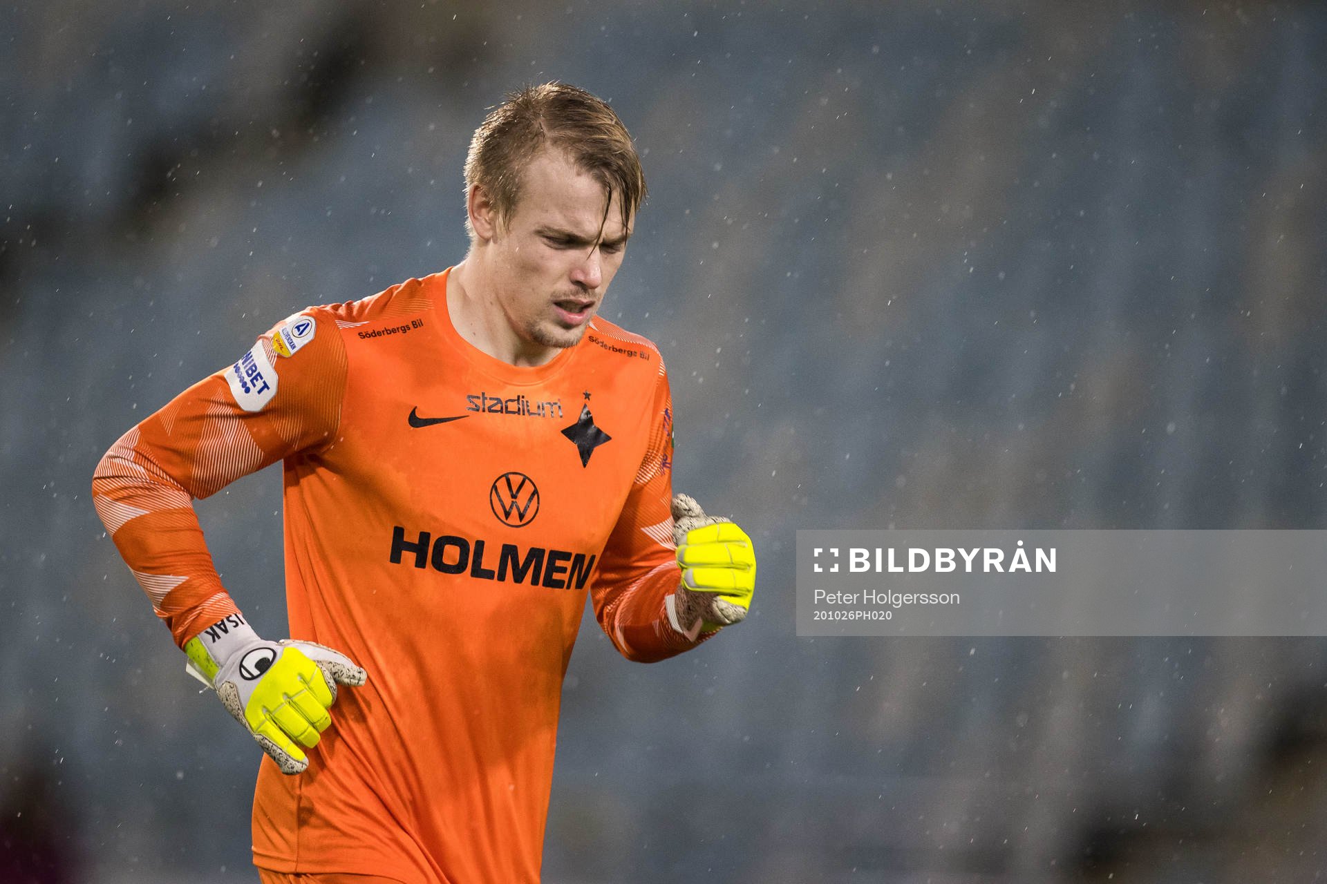 IFK Norrköpings målvakt Isak Pettersson