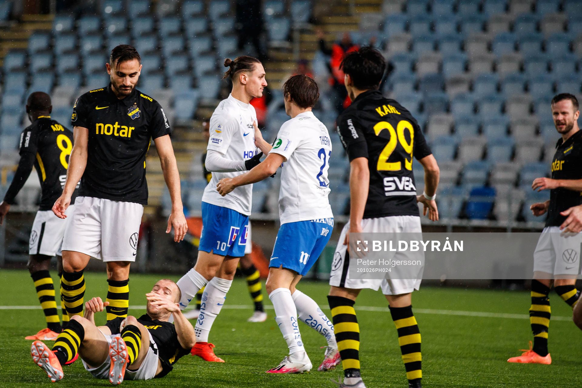 IFK Norrköpings Jonathan Levi jublar