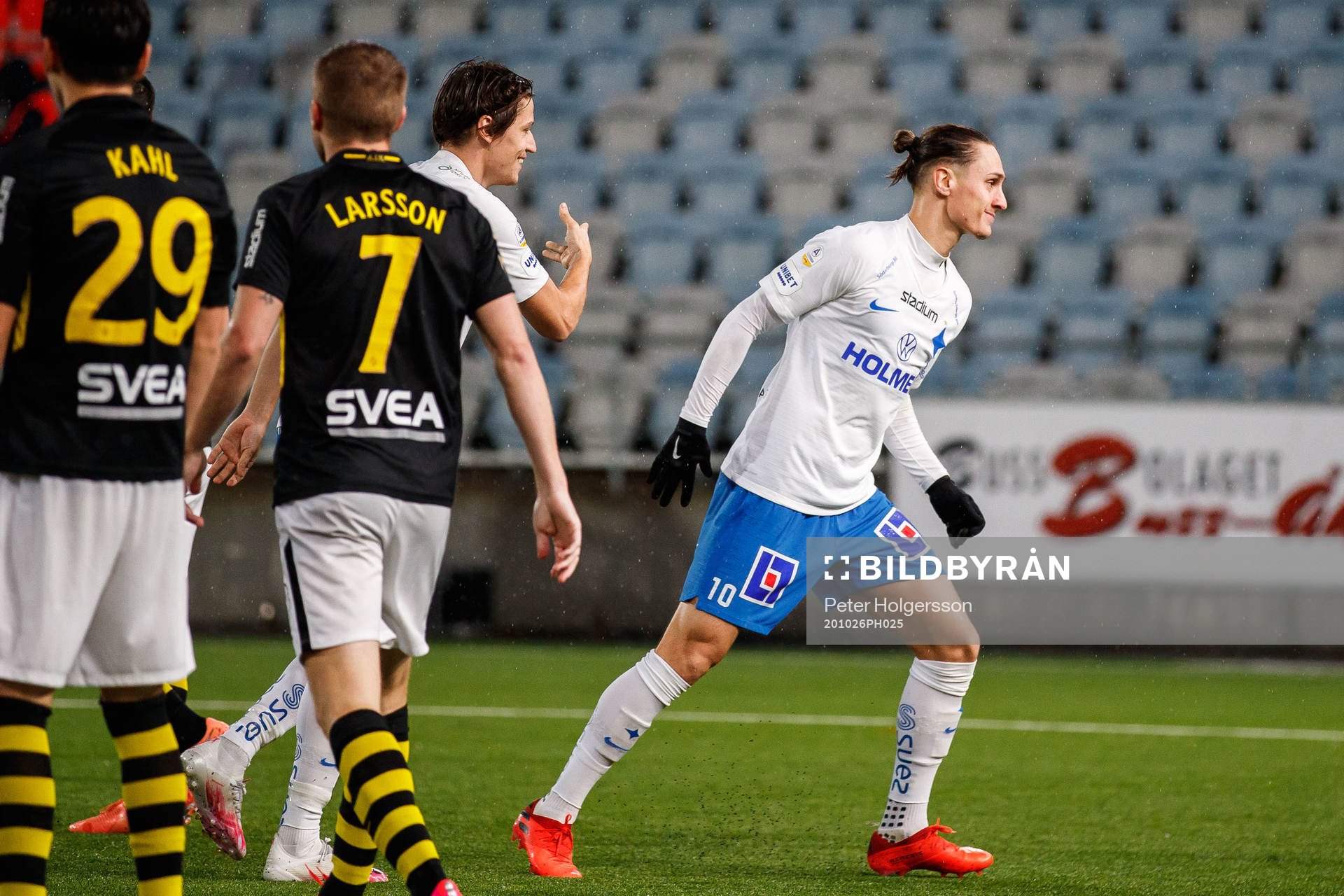 IFK Norrköpings Jonathan Levi jublar