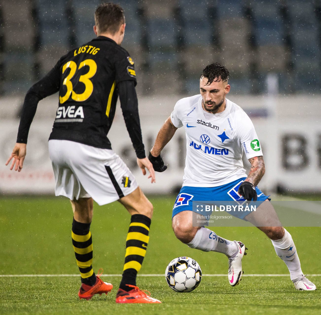 s Mikael Lustig och IFK Norrköpings Sead Haksabanovic