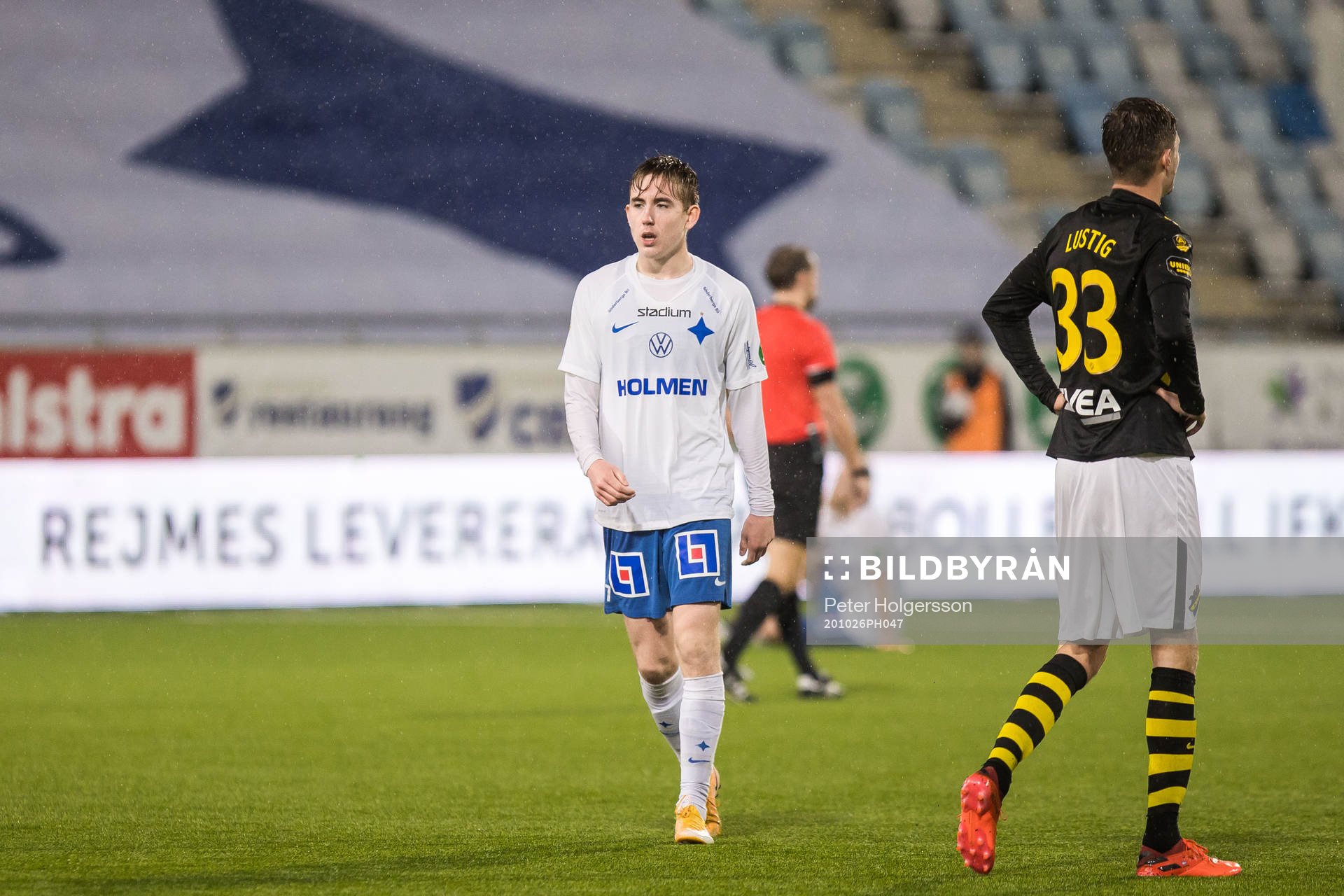 IFK Norrköpings Isak Bergmann Johannesson deppar