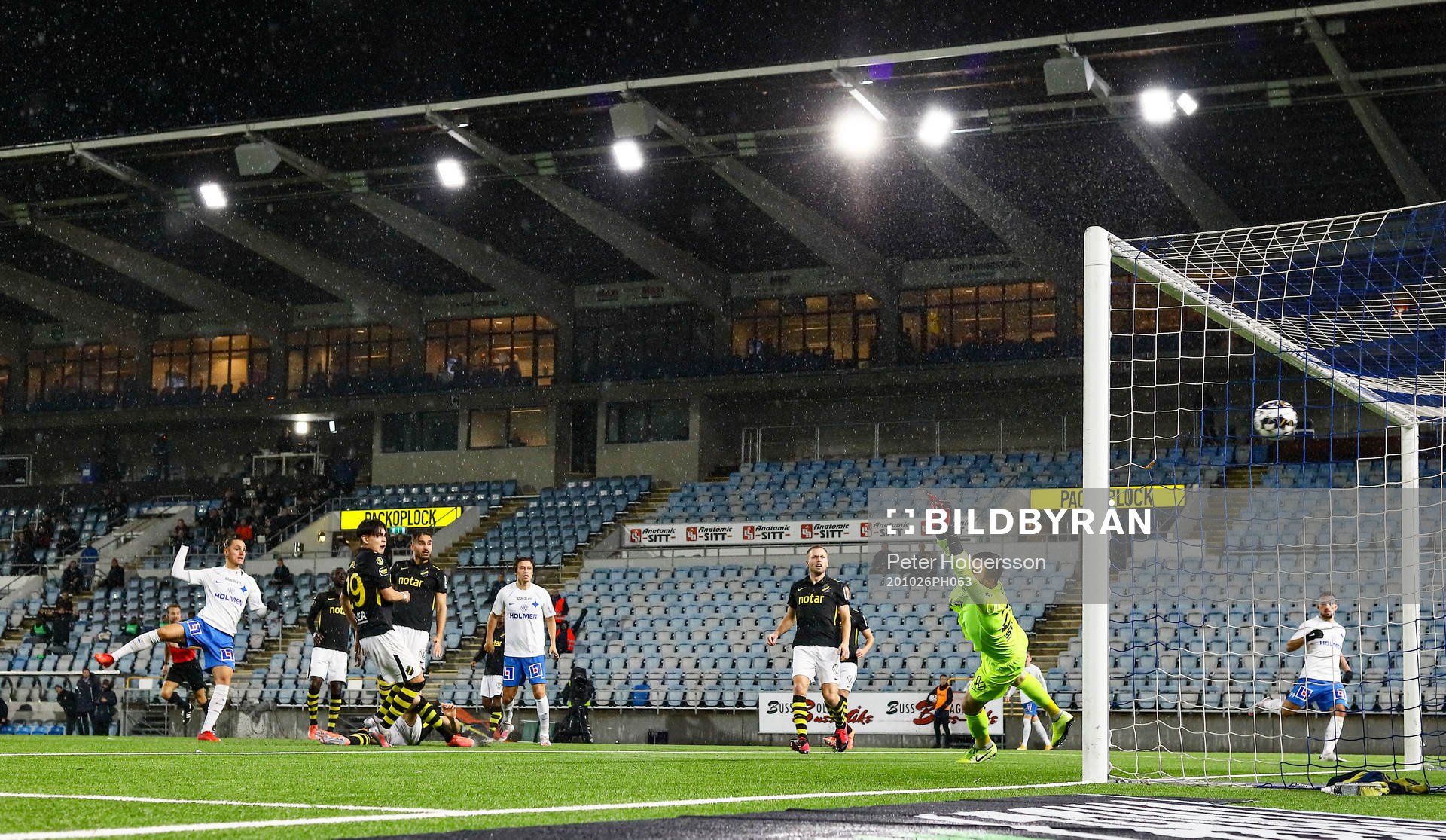 Mål 1-1 av IFK Norrköpings Jonathan Levi