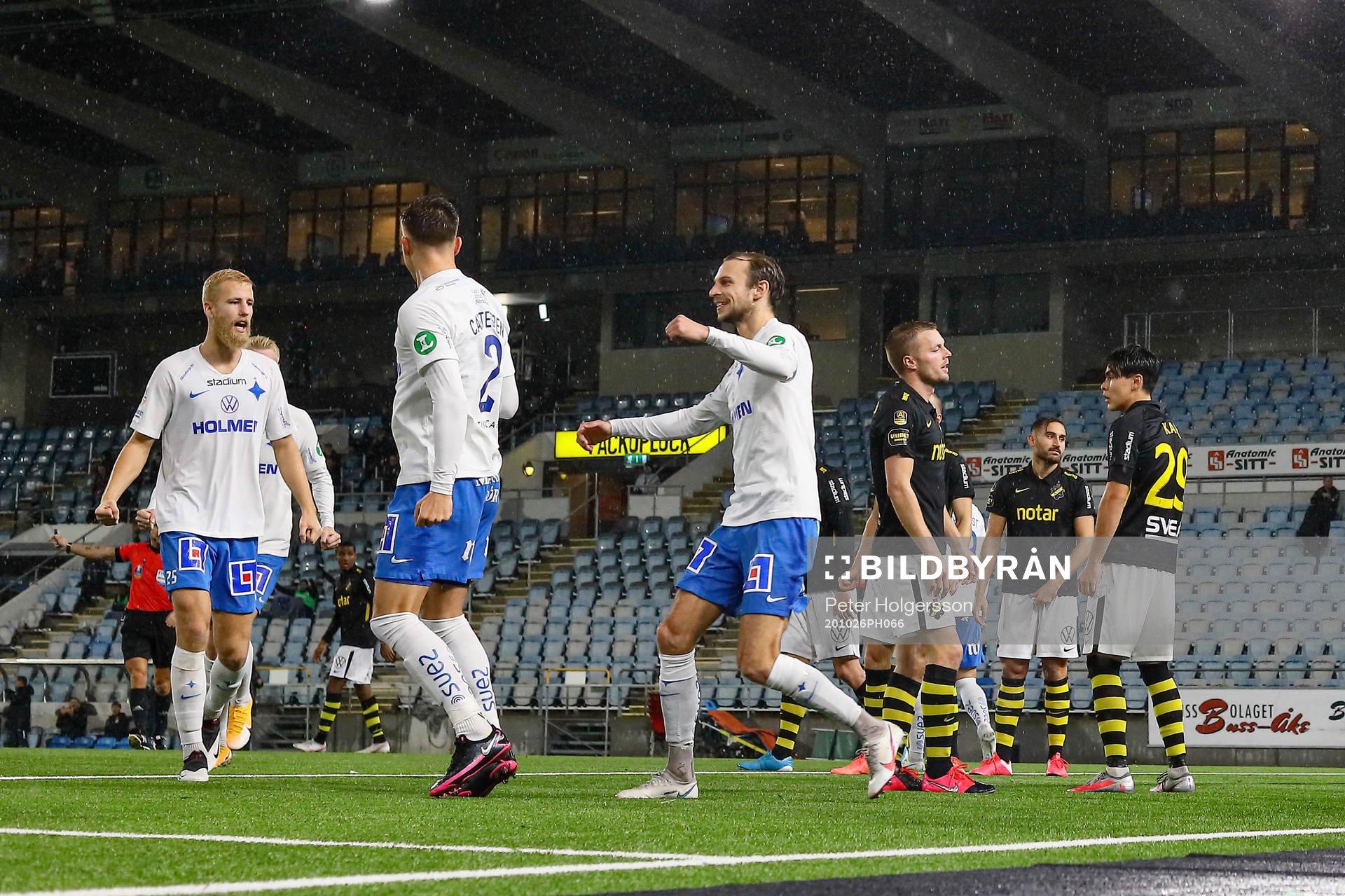 IFK Norrköpings Filip Dagerstål, Henrik Castegren och