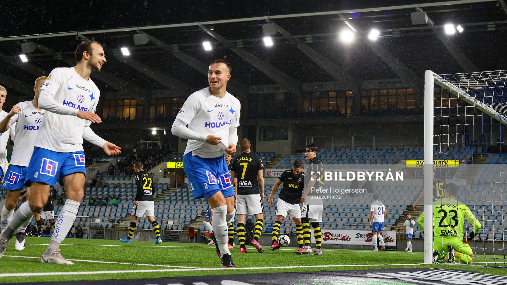 IFK Norrköpings Lars Krogh Gerson och Henrik Castegren