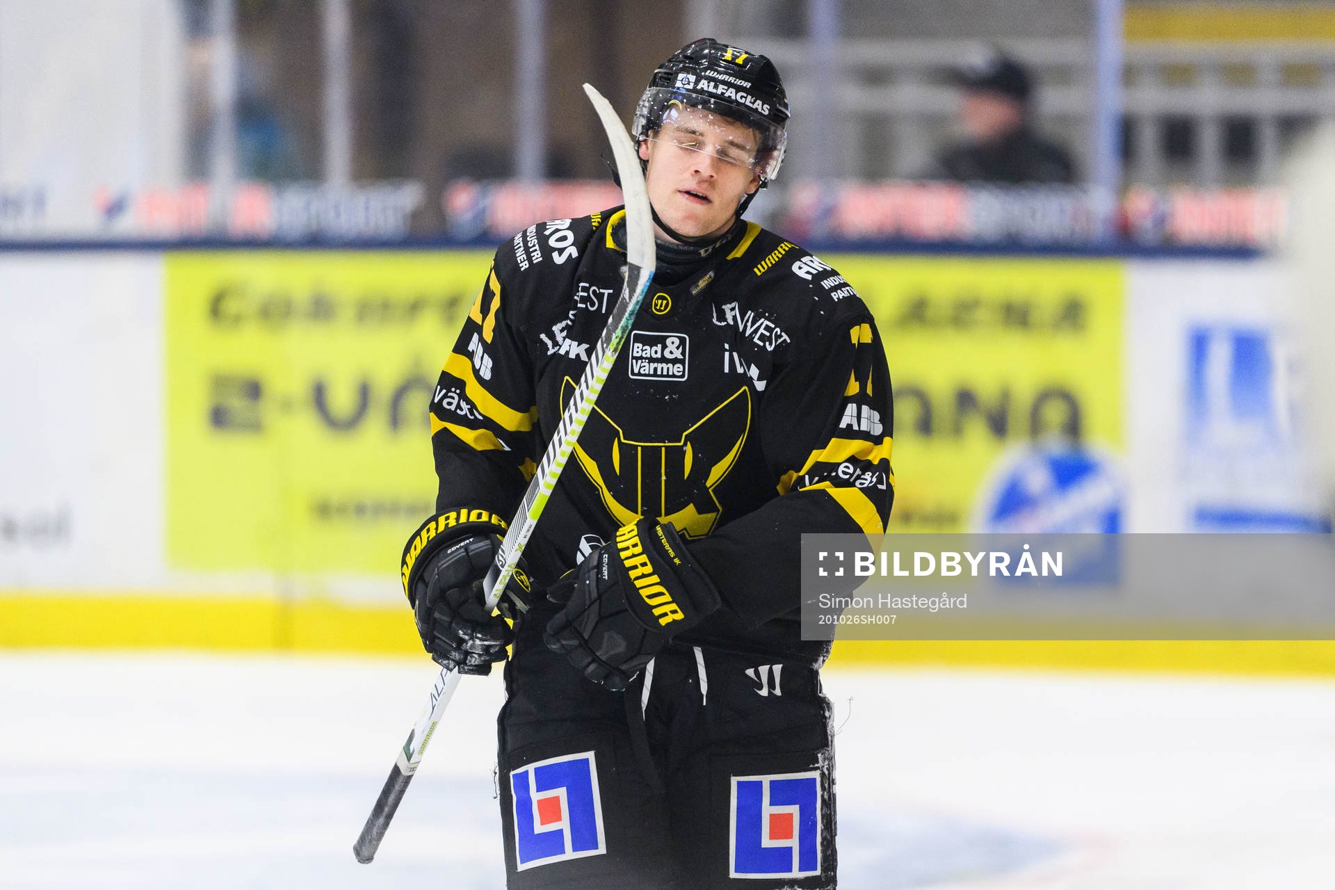 Västerås William Wikman deppar