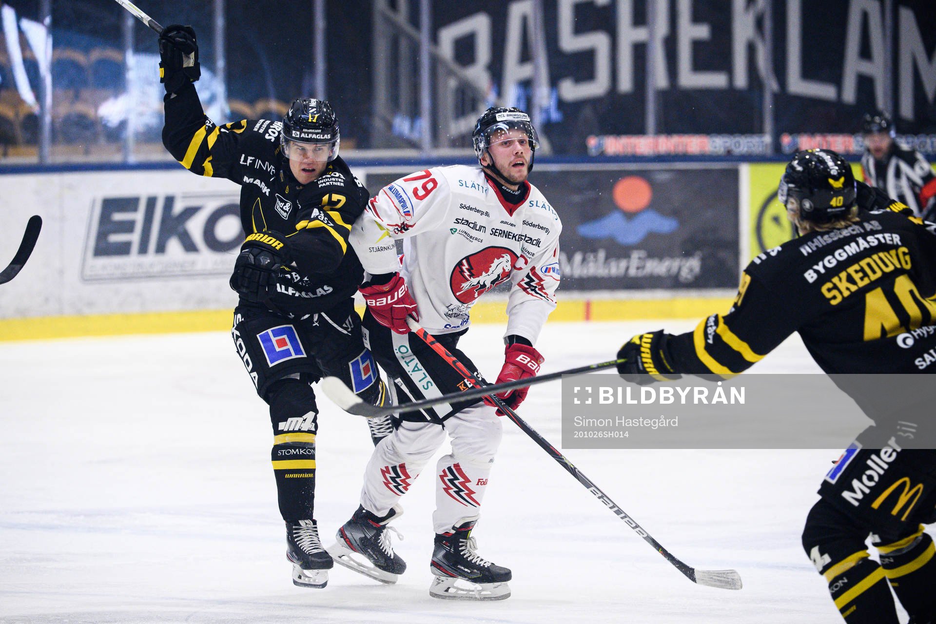 Västerås William Wikman och Vita Hästens Emil Lundberg