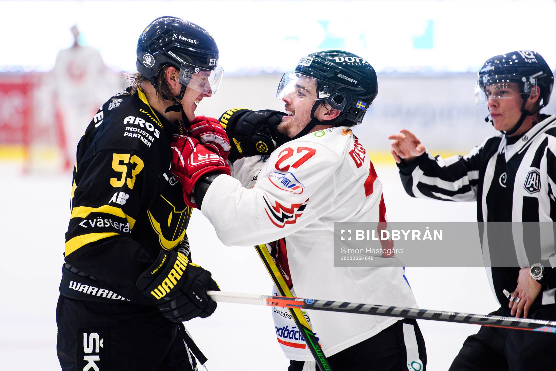 Västerås Anthon Eriksson i bråk med Vita Hästens Arvid