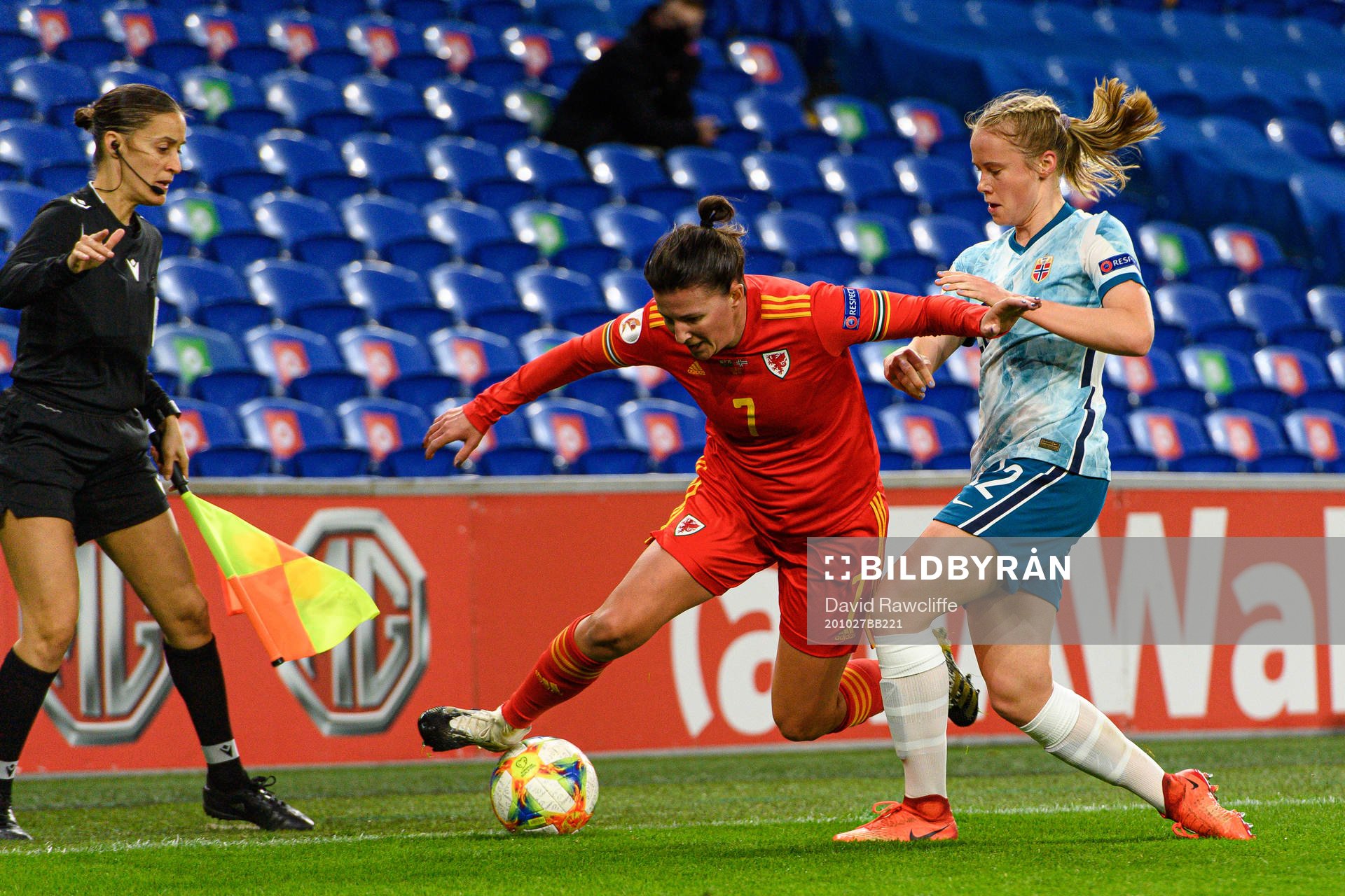 Helen Ward of Wales and Julie Blakstad of Norway