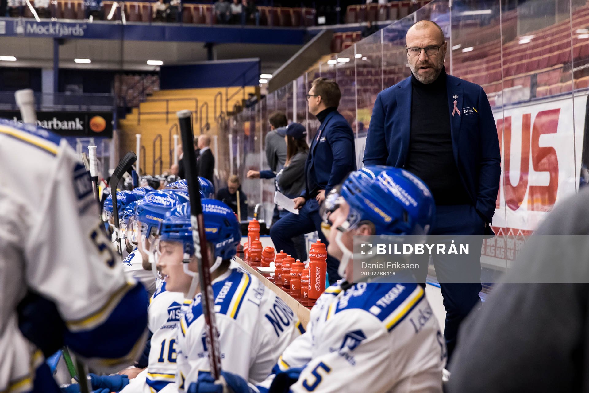 Leksands assisterande tränare Fredrik Hallberg