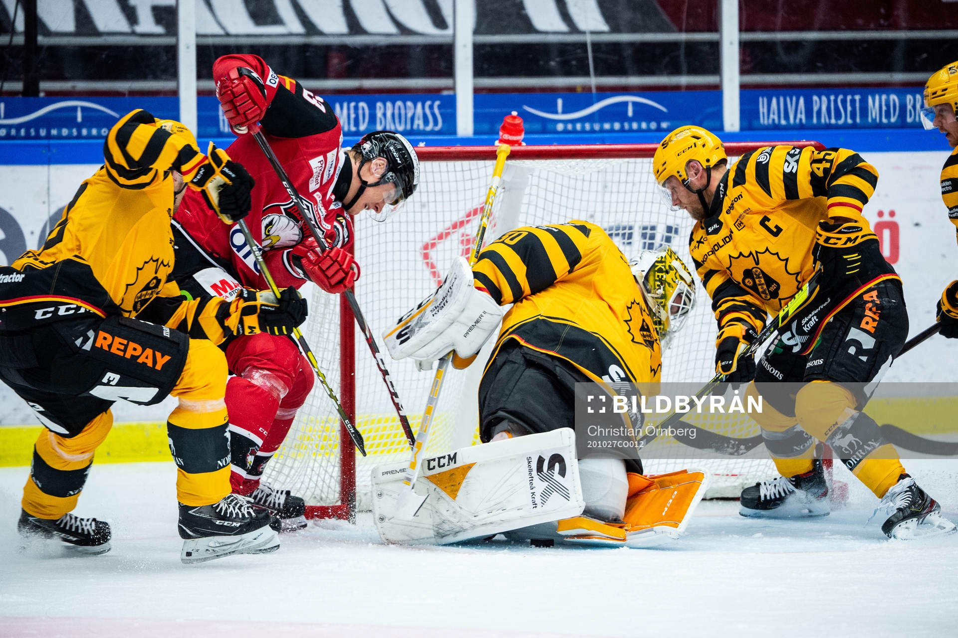 Malmö Redhawks Fredrik Händemark mot Skellefteås