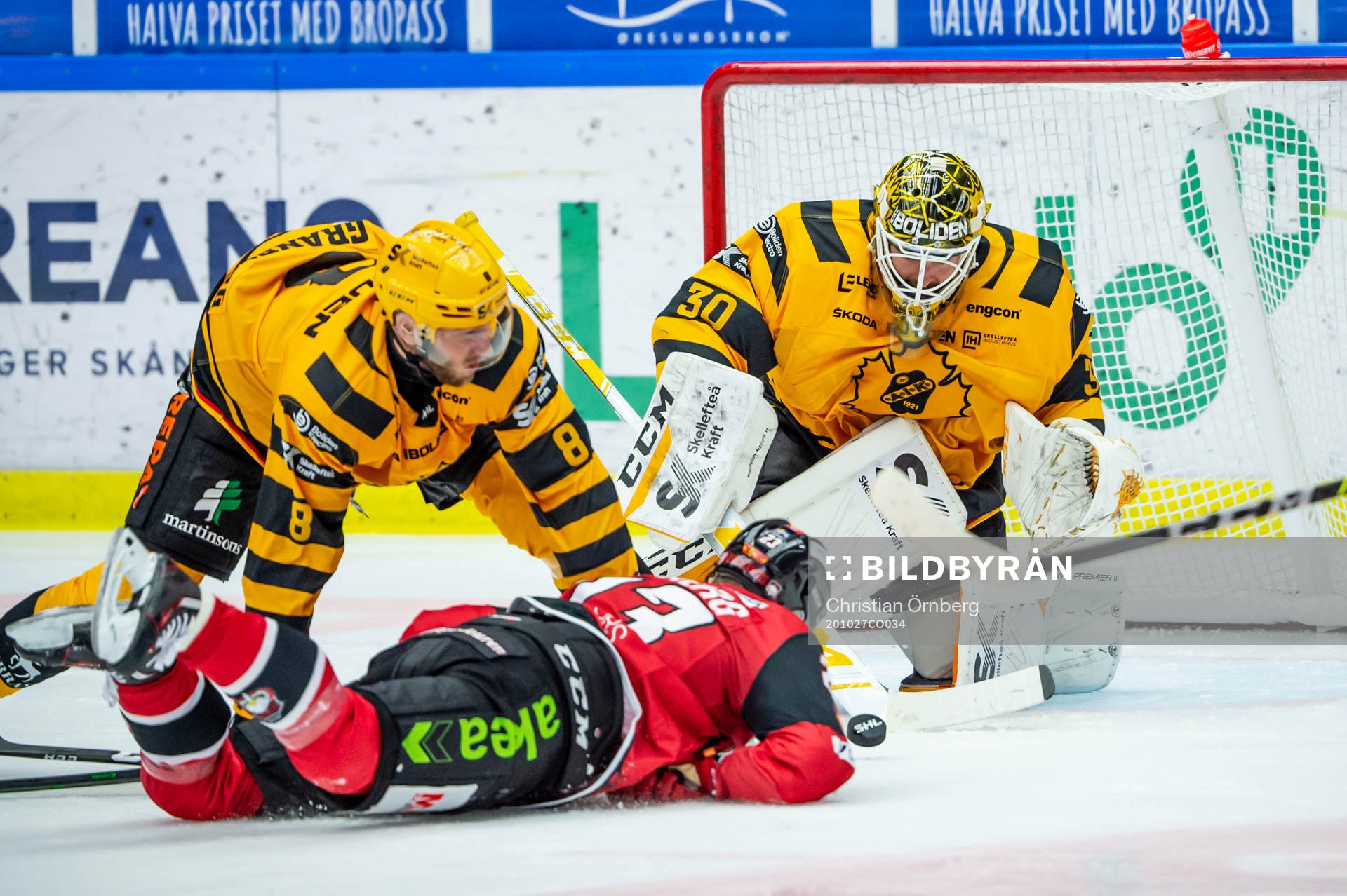 Malmö Redhawks Fredrik Händemark mot Skellefteås