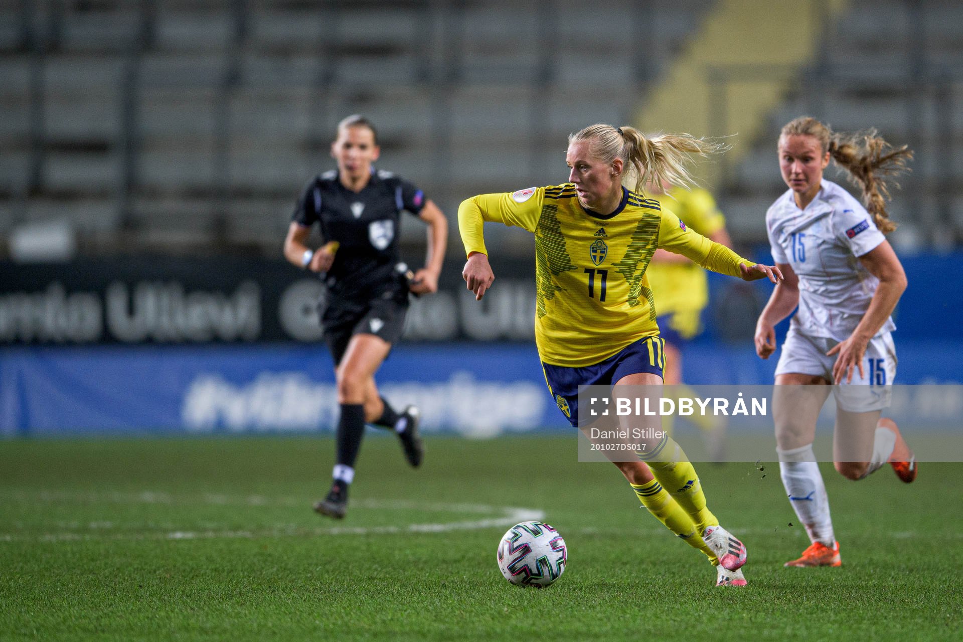 Stina Blackstenius of Sweden