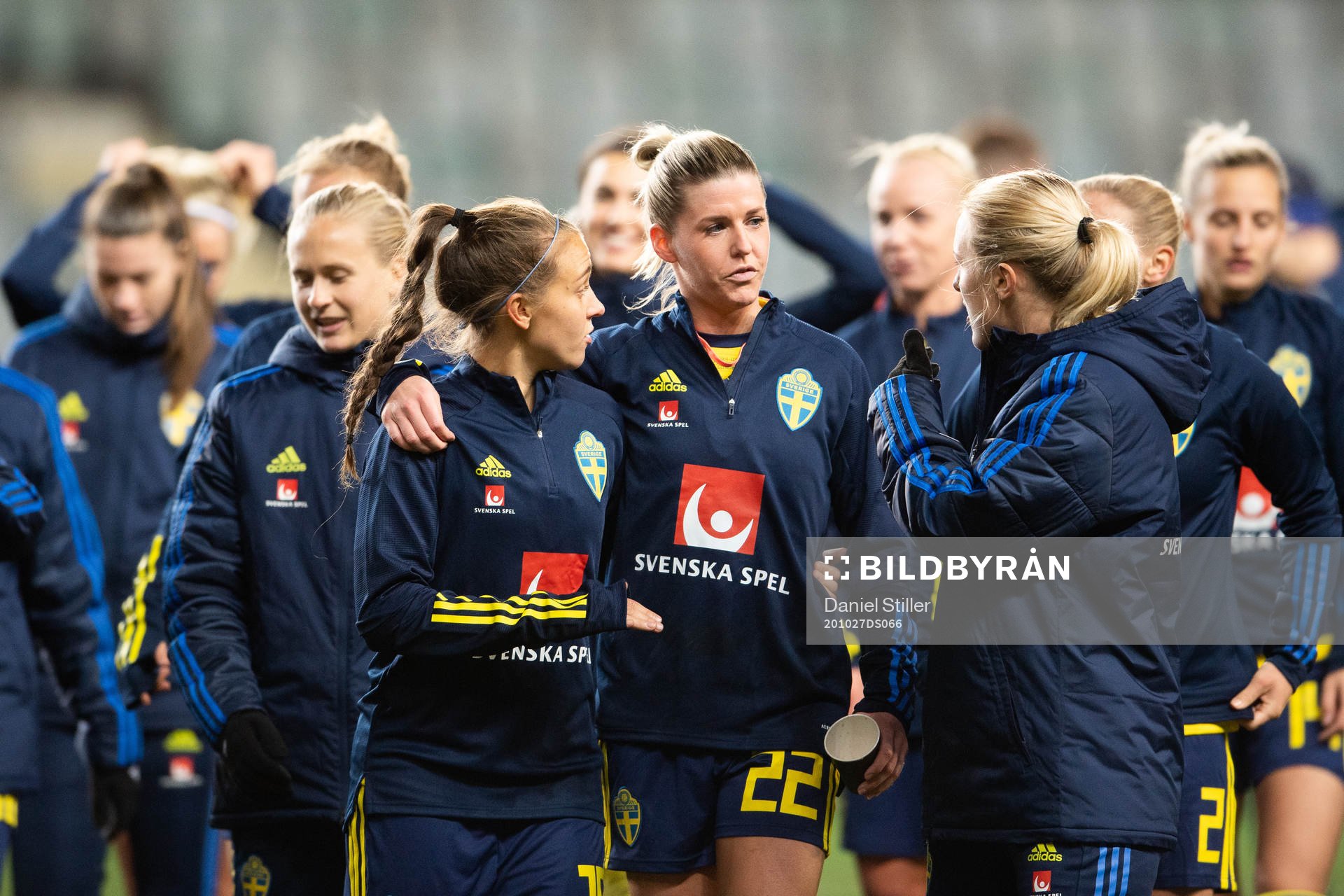 Julia Zigiotti Olme and Olivia Schough of Sweden