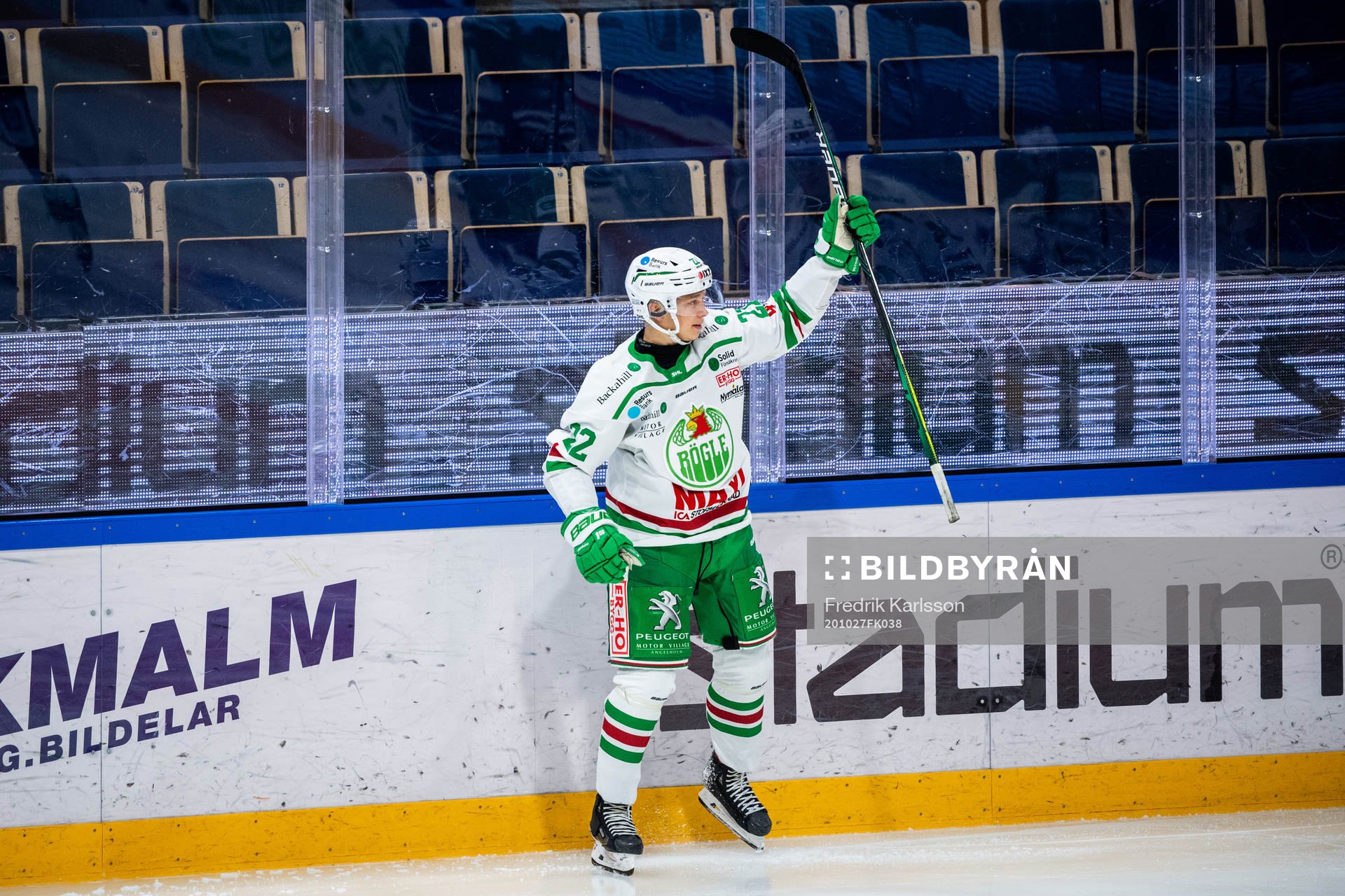 Rögles Samuel Jonsson jublar