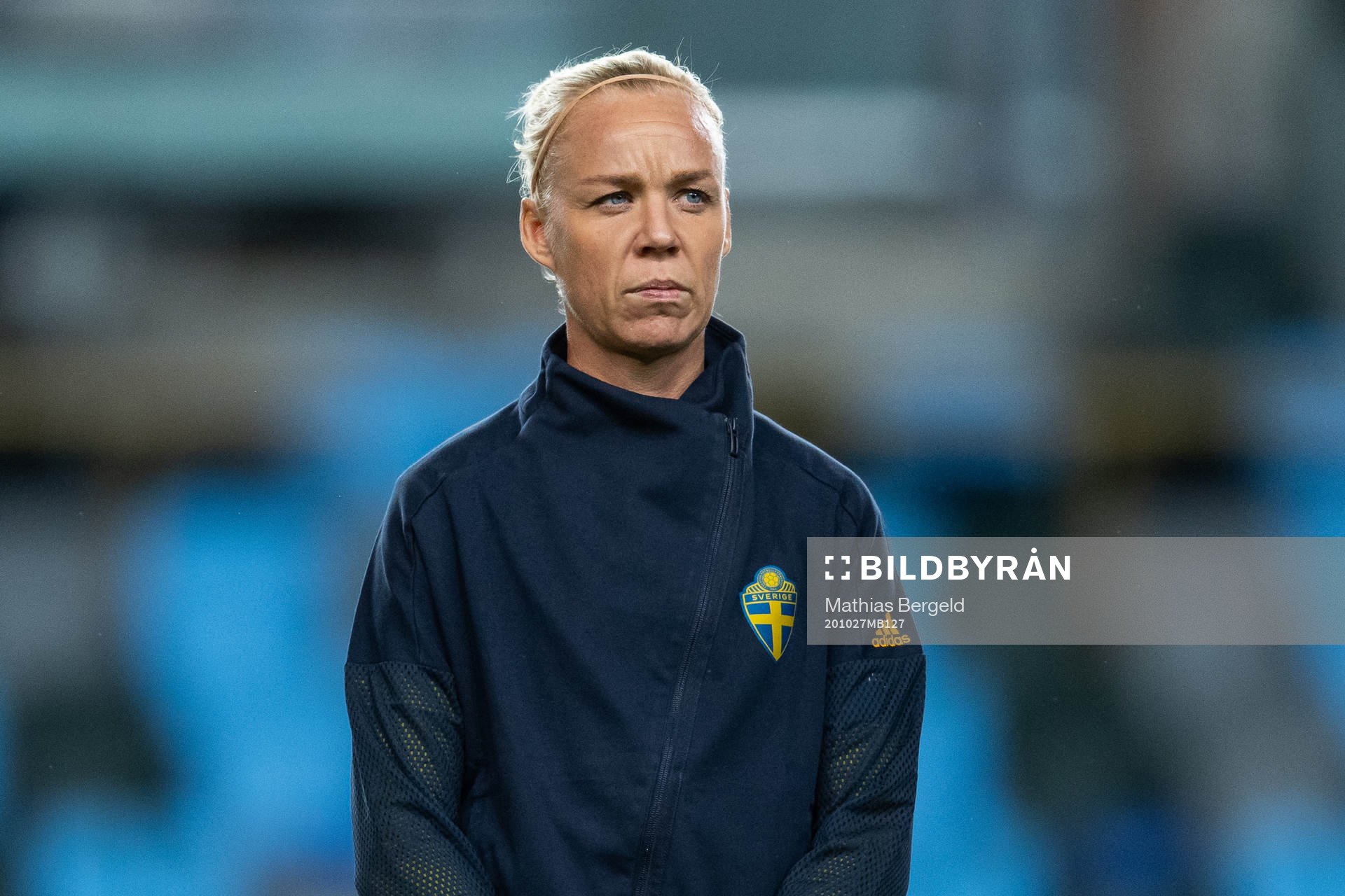 Caroline Seger of Sweden at the line up